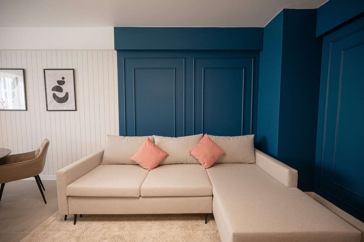 MarinaBlue Apartment in Odyssey pool spa n parking — Apartament — închiriere de vacanță în Alezzi Odyssey, Mamaia Nord, Constanța, România — fotografia 7 a proprietății | Aqua Vista Rentals