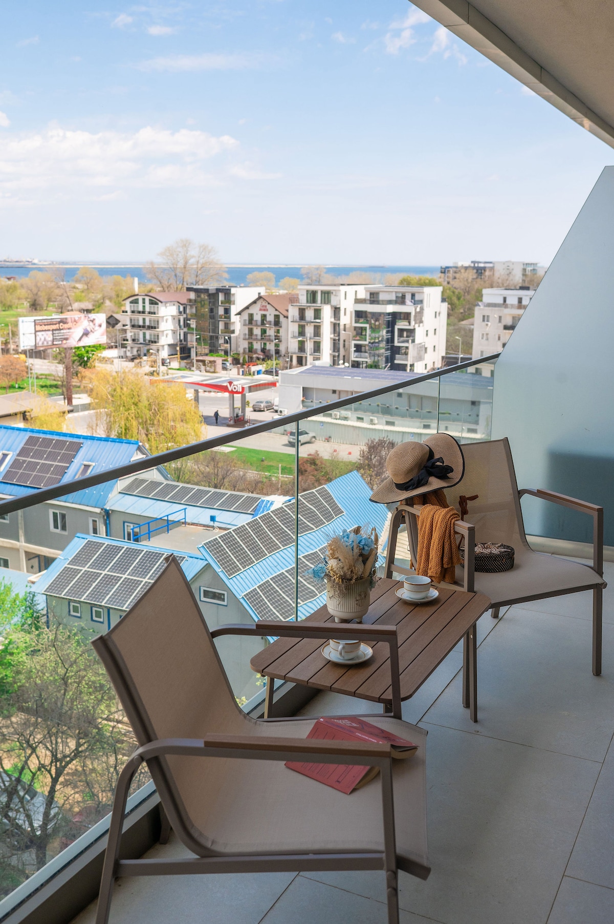 Cozy Apartment 93 in Odyssey pools spa and parking — Apartament — închiriere de vacanță în Alezzi Odyssey, Mamaia Nord, Constanța, România — fotografia principală a proprietății | Aqua Vista Rentals
