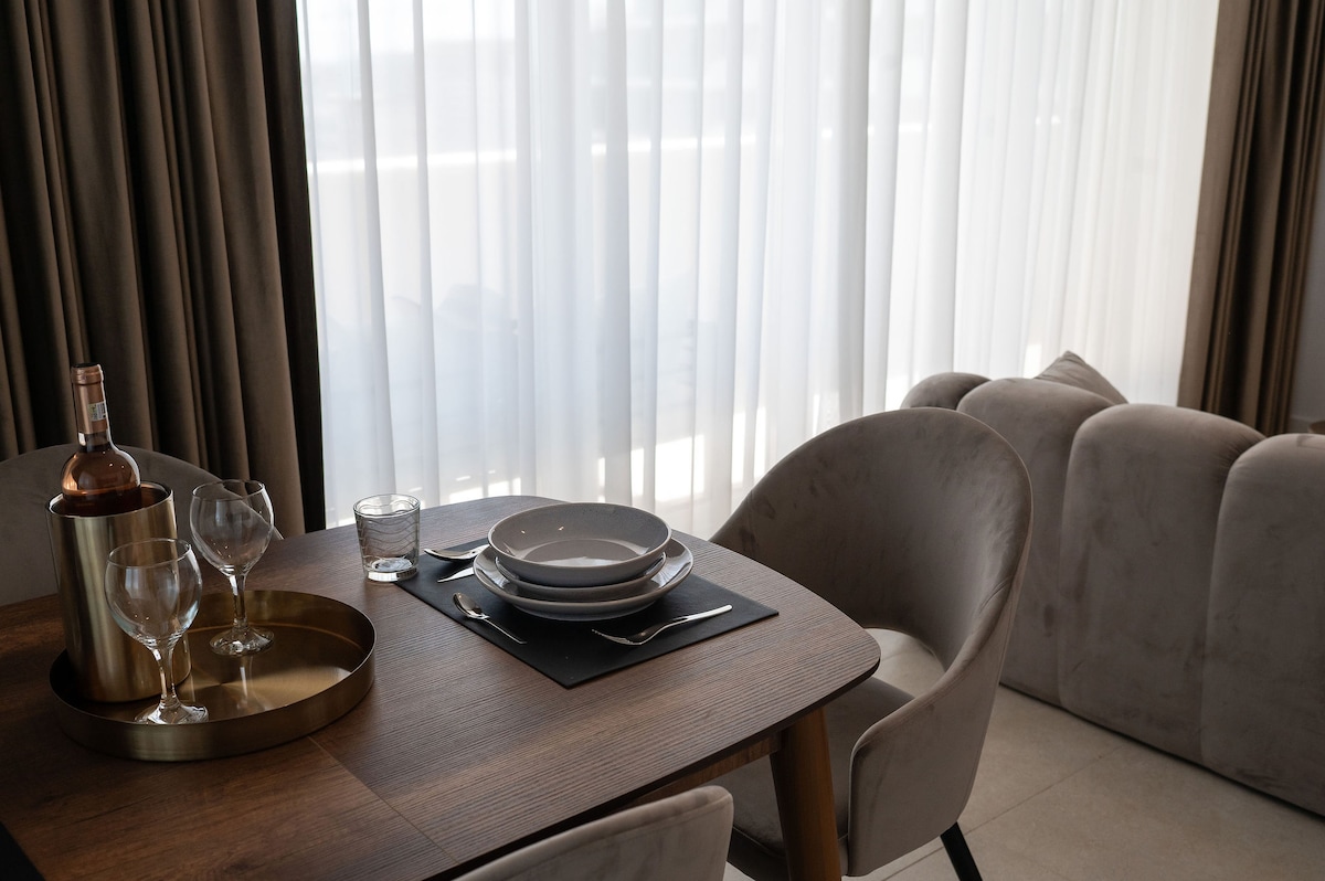 Nico10Spectrum Seaview Apartment Odyssey pools&spa — Apartament — închiriere de vacanță cu vedere la mare în Alezzi Odyssey, Mamaia Nord, Constanța, România — fotografia 6 a proprietății | Aqua Vista Rentals