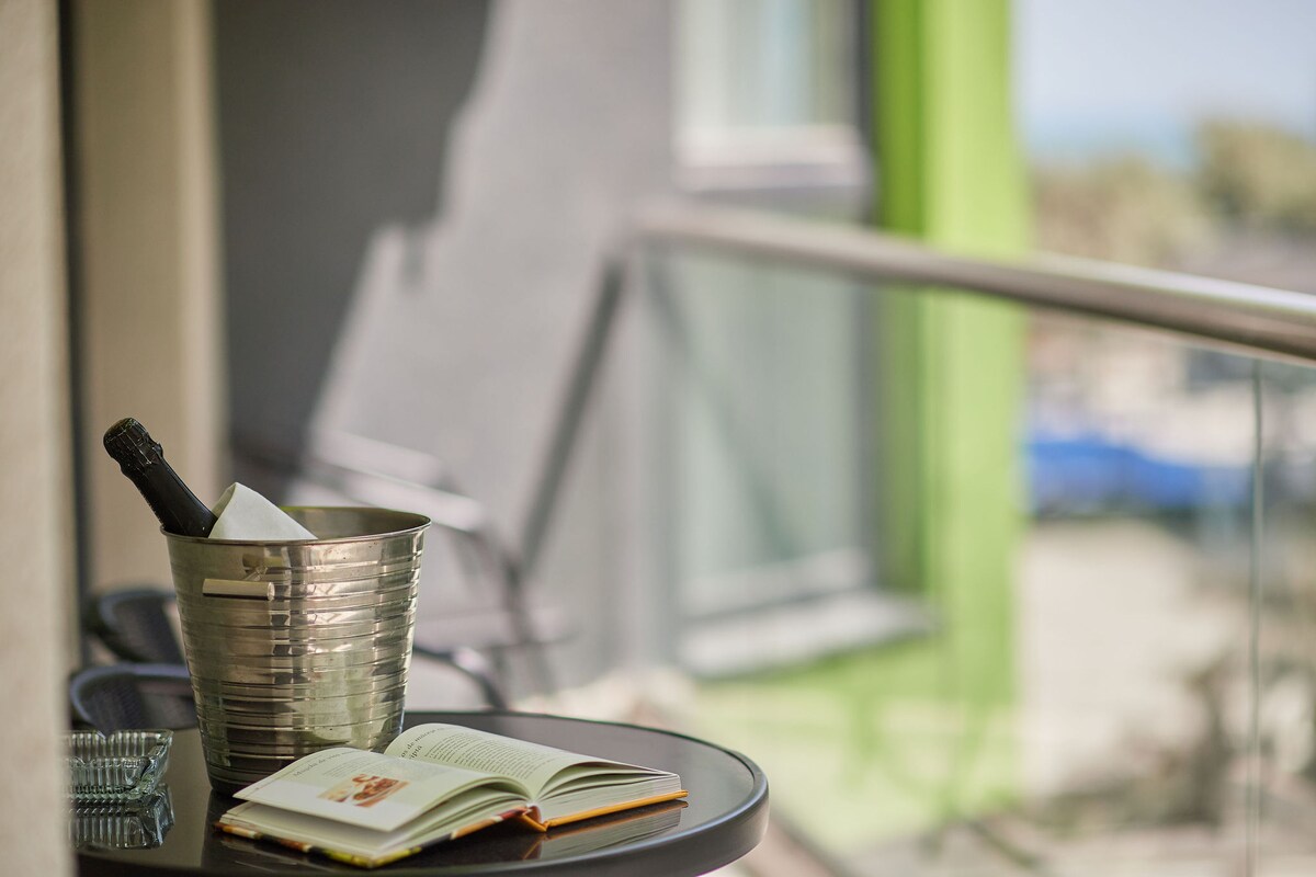Fanta Sea Apartament Spa n Pool Beach resort — Apartment — vacation rental at Alezzi Beach Resort, Mamaia Nord, Constanța, Romania — main property photo | Aqua Vista Rentals