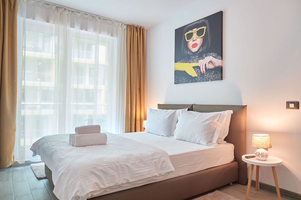 Fanta Sea Apartament Spa n Pool Beach resort — Apartment — vacation rental at Alezzi Beach Resort, Mamaia Nord, Constanța, Romania — property photo 4 | Aqua Vista Rentals
