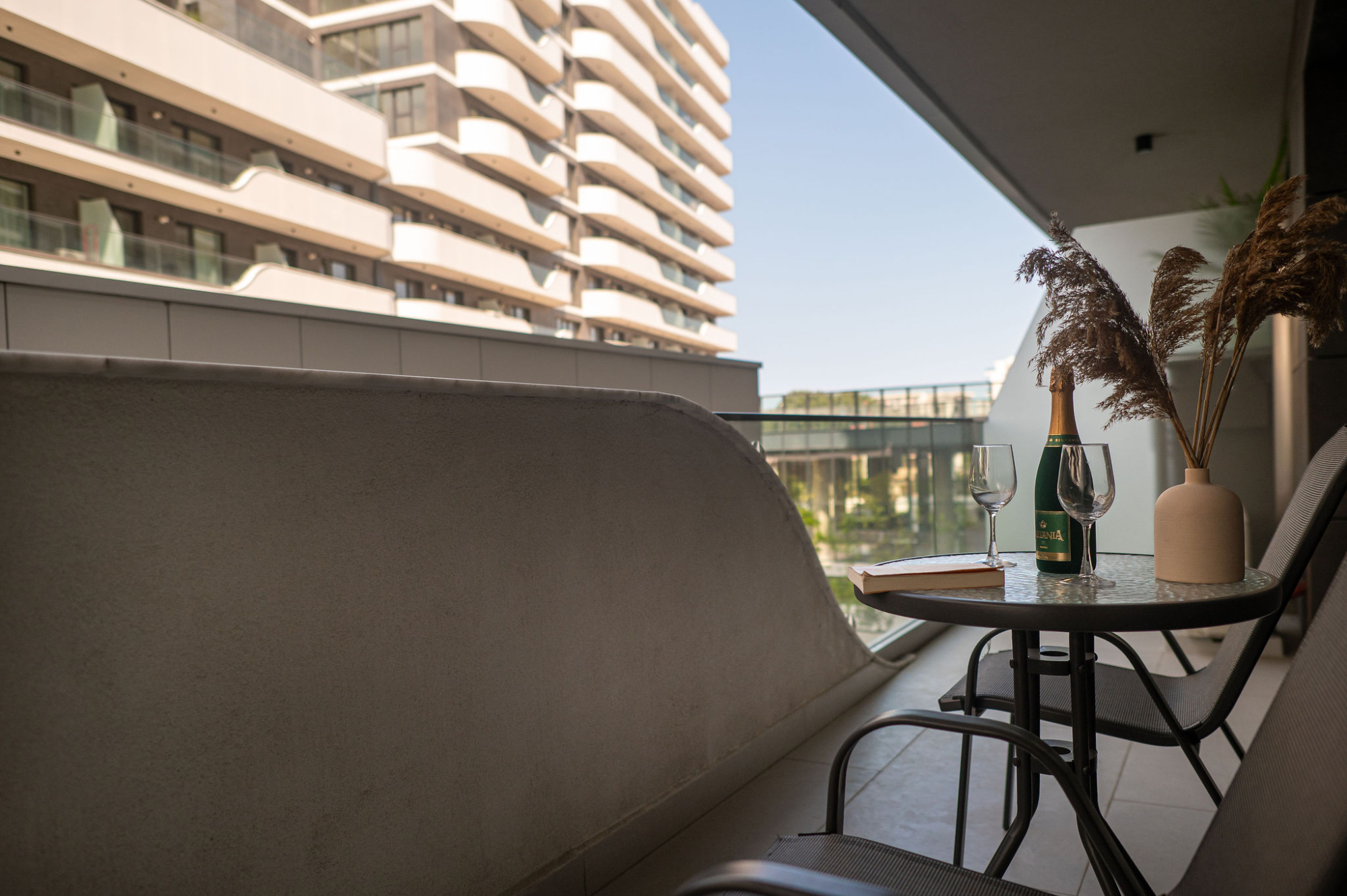 Josephine Apartment in Odyssey Spa & Pool-parking — Apartment — vacation rental at Alezzi Odyssey, Mamaia Nord, Constanța, Romania — main property photo | Aqua Vista Rentals
