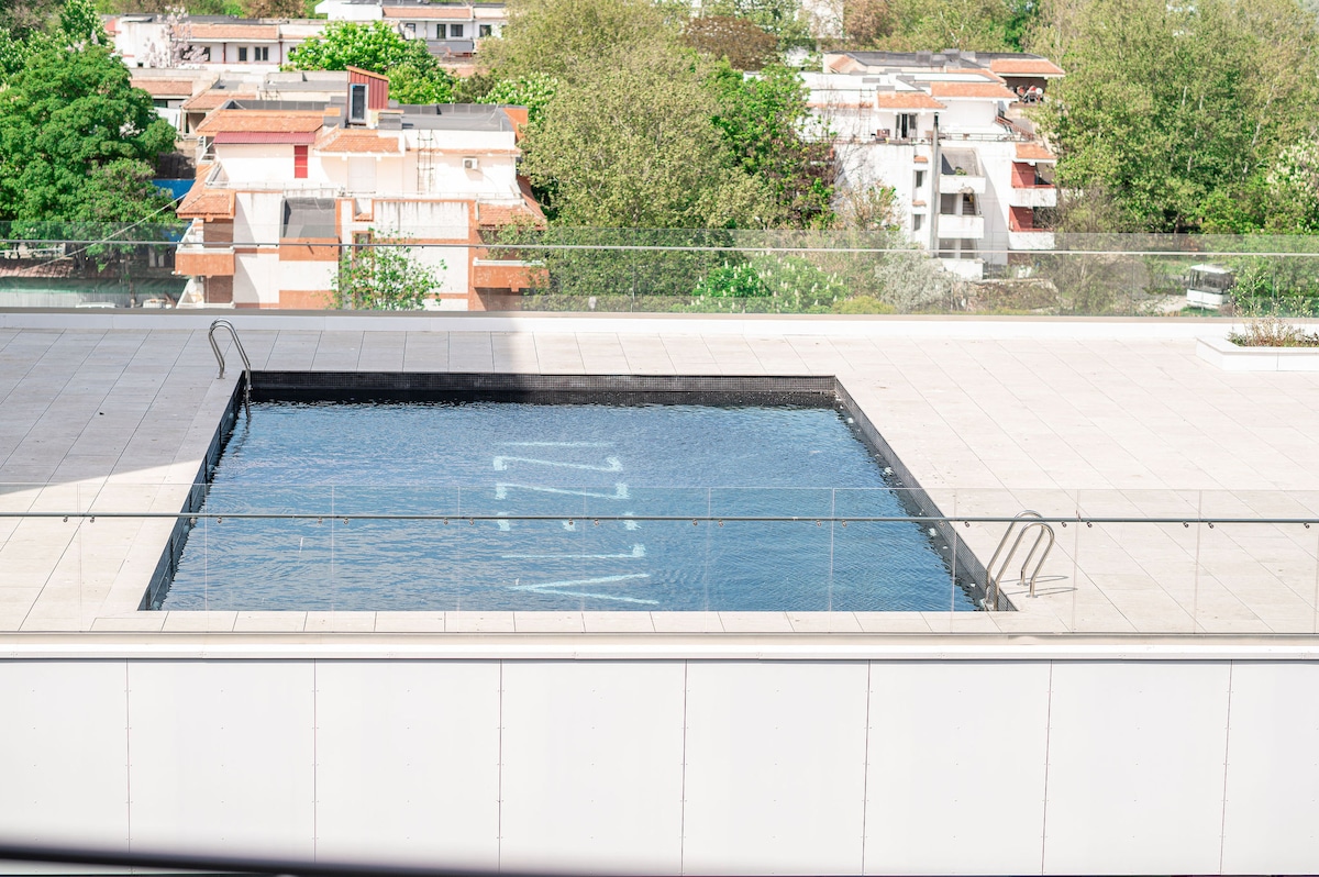 Lotus Apartment 141 in Odyssey pools spa n parking — Apartament — închiriere de vacanță în Alezzi Odyssey, Mamaia Nord, Constanța, România — fotografia 7 a proprietății | Aqua Vista Rentals