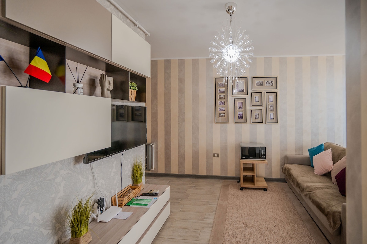 Berlin apartment 22 sea view Spa and pools parking — Apartament — închiriere de vacanță cu vedere la mare în Alezzi Beach Resort, Mamaia Nord, Constanța, România — fotografia 7 a proprietății | Aqua Vista Rentals