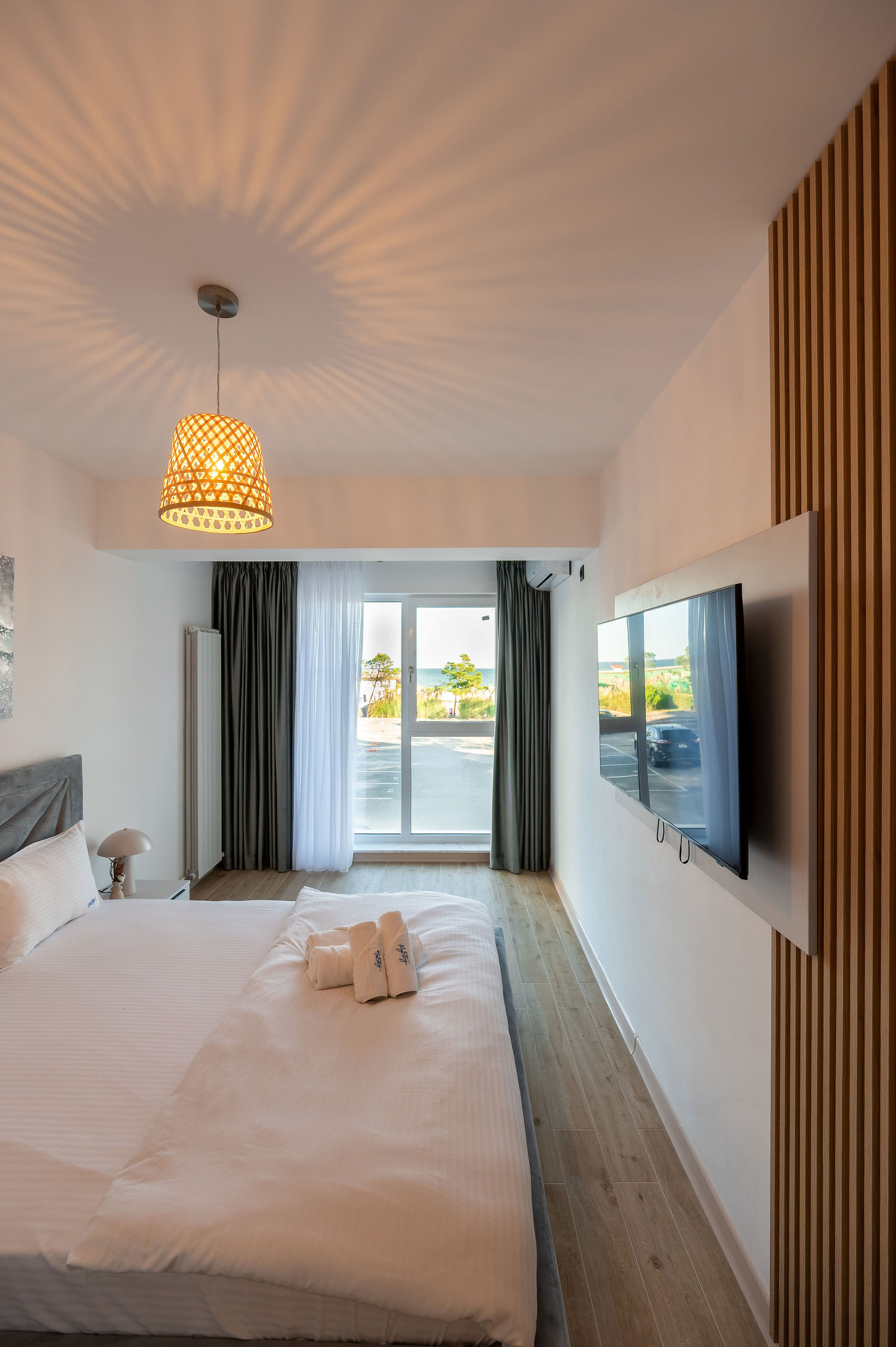SeaPearl Apt in Infinity Beach Resort-Parking — Apartament — închiriere de vacanță cu vedere la mare în Infinity Resort & SPA, Mamaia Nord, Constanța, România — fotografia 5 a proprietății | Aqua Vista Rentals