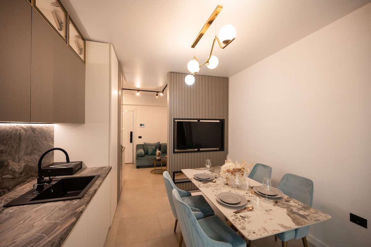 Odyssey C3 Premium Apartment Spa Pools — Apartment — vacation rental at Alezzi Odyssey, Mamaia Nord, Constanța, Romania — property photo 6 | Aqua Vista Rentals