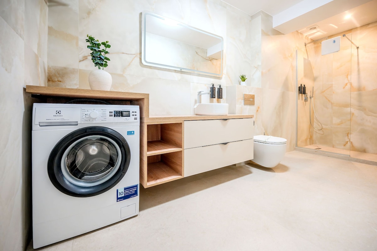 AC-601-Silver Spirit Collection (104 SQM 1BD+ City View) — Apartament — închiriere de vacanță cu vedere la oraș în Aqua Cullinan Resort & SPA, Mamaia Nord, Constanța, România — fotografia 7 a proprietății | Aqua Vista Rentals