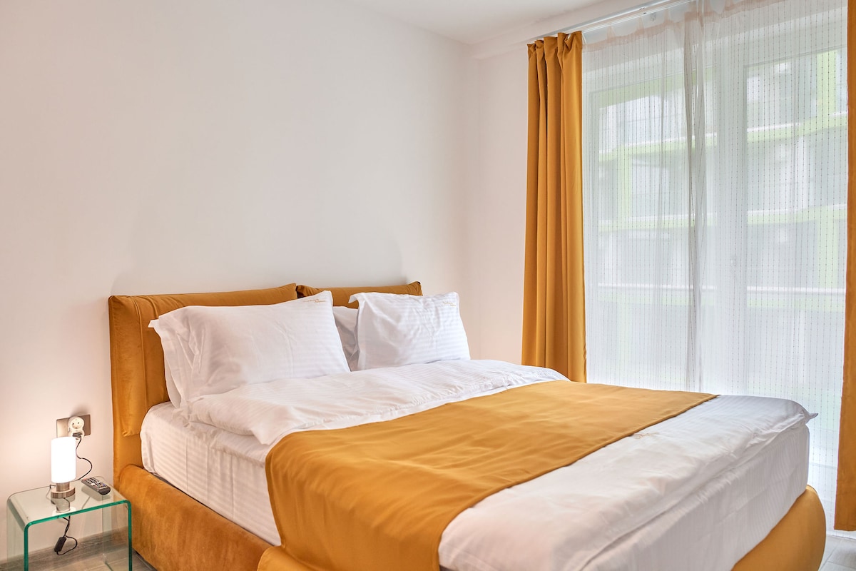Opal Luxury Apartment 92 Spa n Pool Beach resort — Apartament — închiriere de vacanță în Alezzi Beach Resort, Mamaia Nord, Constanța, România — fotografia 8 a proprietății | Aqua Vista Rentals