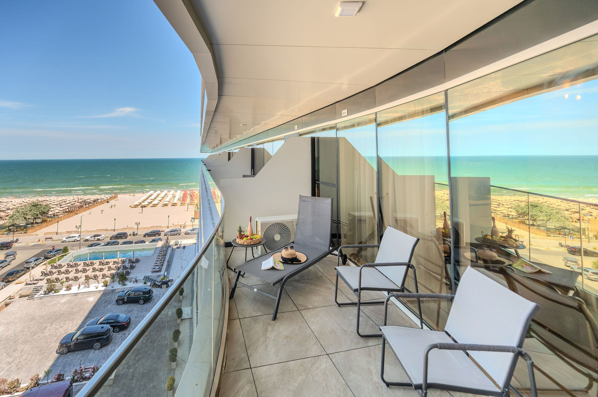 AC-625-Spectre V1 Collection (60 SQM Studio Sea View) — Studio — închiriere de vacanță cu vedere la mare în Aqua Cullinan Resort & SPA, Mamaia Nord, Constanța, România — fotografia principală a proprietății | Aqua Vista Rentals