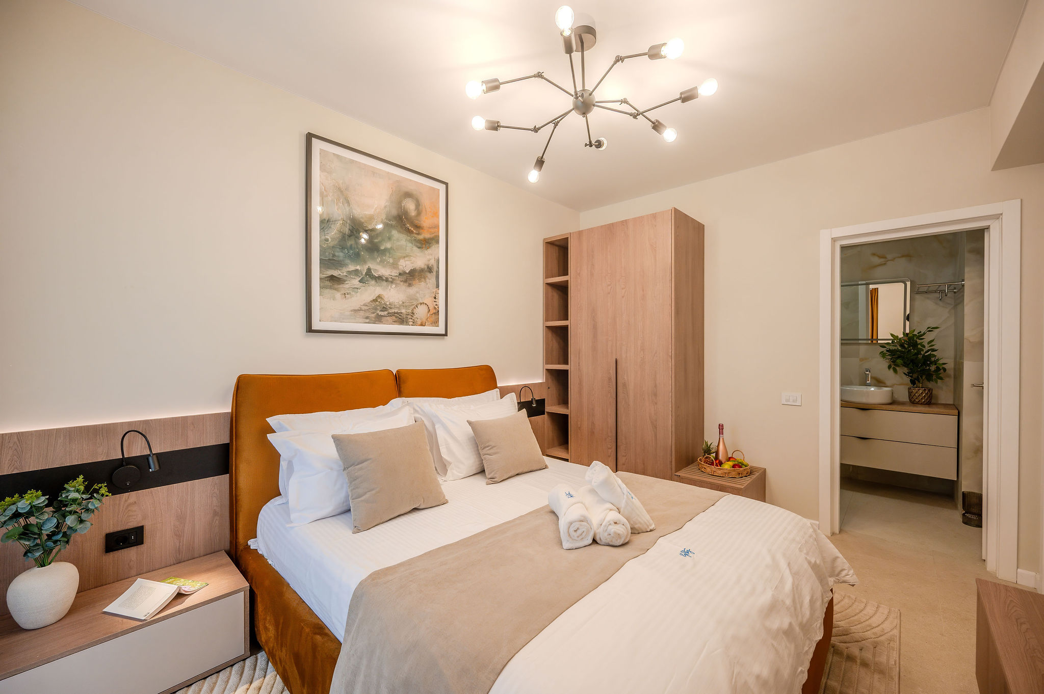 AC-618-Phantom Collection (144 SQM 2BD Panoramic Front Sea View) — Apartament — închiriere de vacanță cu vedere la mare în Aqua Cullinan Resort & SPA, Mamaia Nord, Constanța, România — fotografia 4 a proprietății | Aqua Vista Rentals