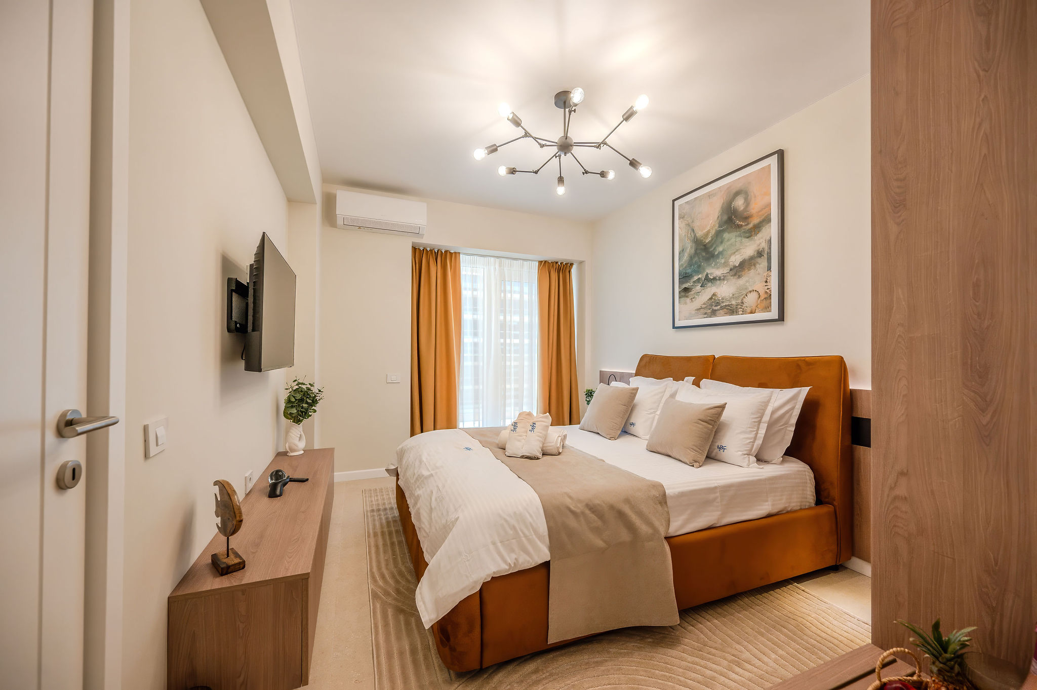 AC-618-Phantom Collection (144 SQM 2BD Panoramic Front Sea View) — Apartament — închiriere de vacanță cu vedere la mare în Aqua Cullinan Resort & SPA, Mamaia Nord, Constanța, România — fotografia 7 a proprietății | Aqua Vista Rentals