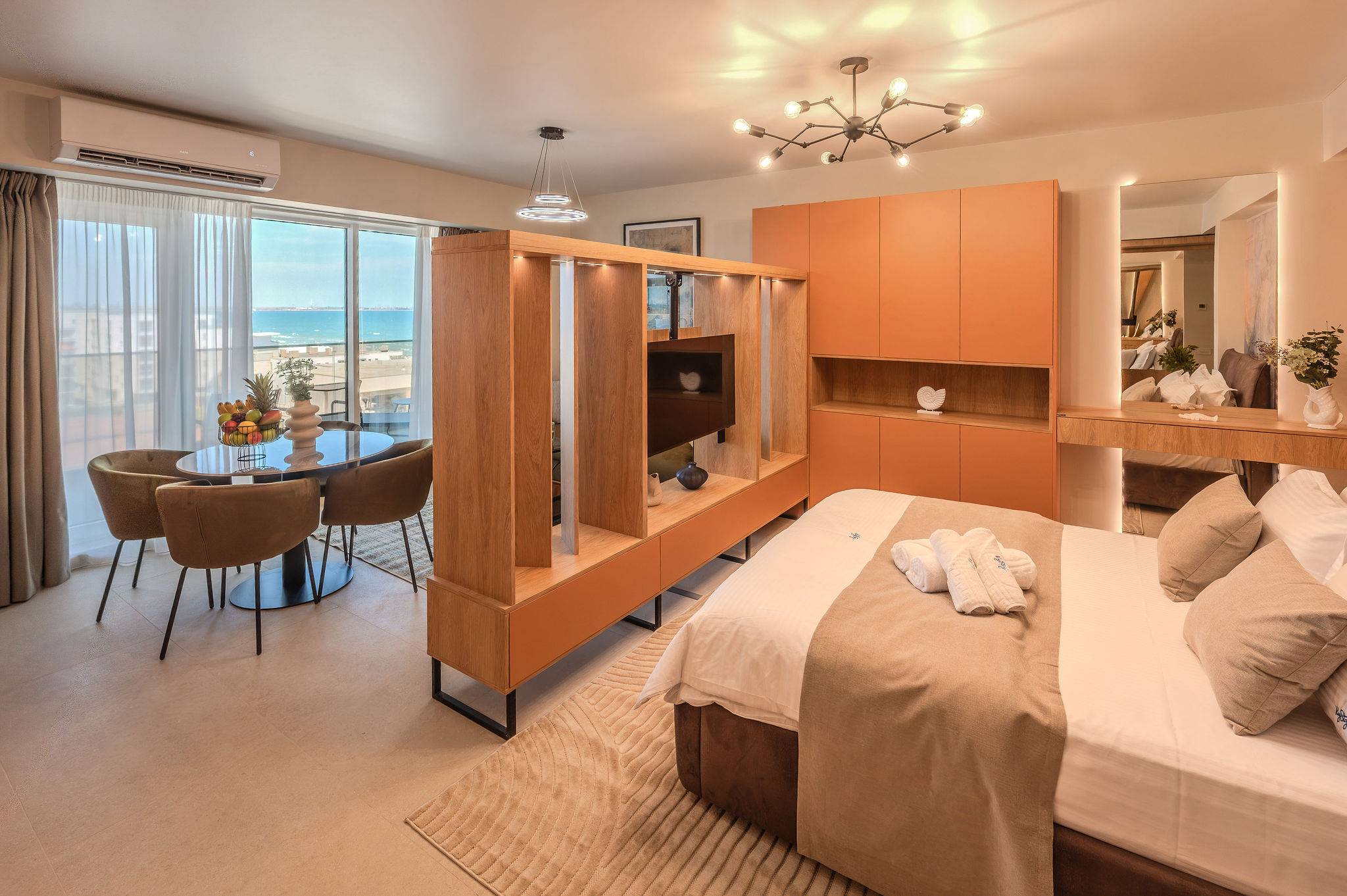 AC-608-Spectre V2 Collection (60 SQM Studio Sea View) — Studio — închiriere de vacanță cu vedere la mare în Aqua Cullinan Resort & SPA, Mamaia Nord, Constanța, România — fotografia 7 a proprietății | Aqua Vista Rentals