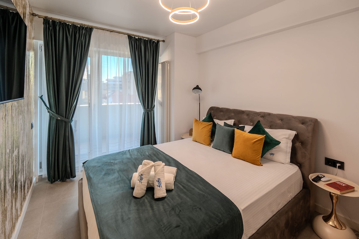 Salis Retreat in Odyssey Spa and pools — Apartment — vacation rental at Alezzi Odyssey, Mamaia Nord, Constanța, Romania — property photo 6 | Aqua Vista Rentals