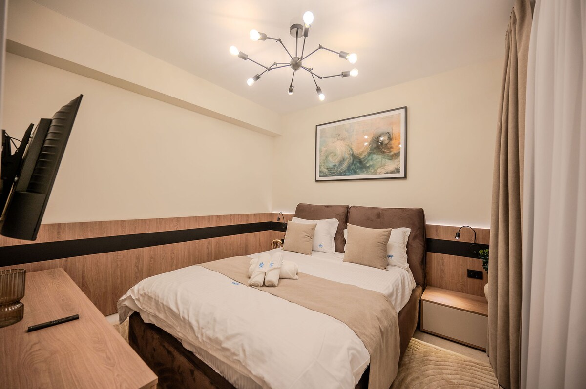 AC-609-Acove Collection (79 SQM. 2BD Studio Sea View) — Studio — închiriere de vacanță cu vedere la mare în Aqua Cullinan Resort & SPA, Mamaia Nord, Constanța, România — fotografia 4 a proprietății | Aqua Vista Rentals