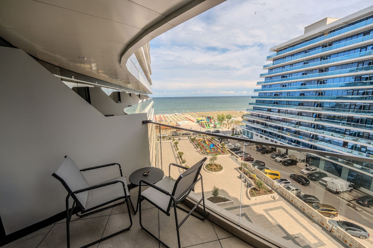 AC-609-Acove Collection (79 SQM. 2BD Studio Sea View) — Studio — închiriere de vacanță cu vedere la mare în Aqua Cullinan Resort & SPA, Mamaia Nord, Constanța, România — fotografia 5 a proprietății | Aqua Vista Rentals