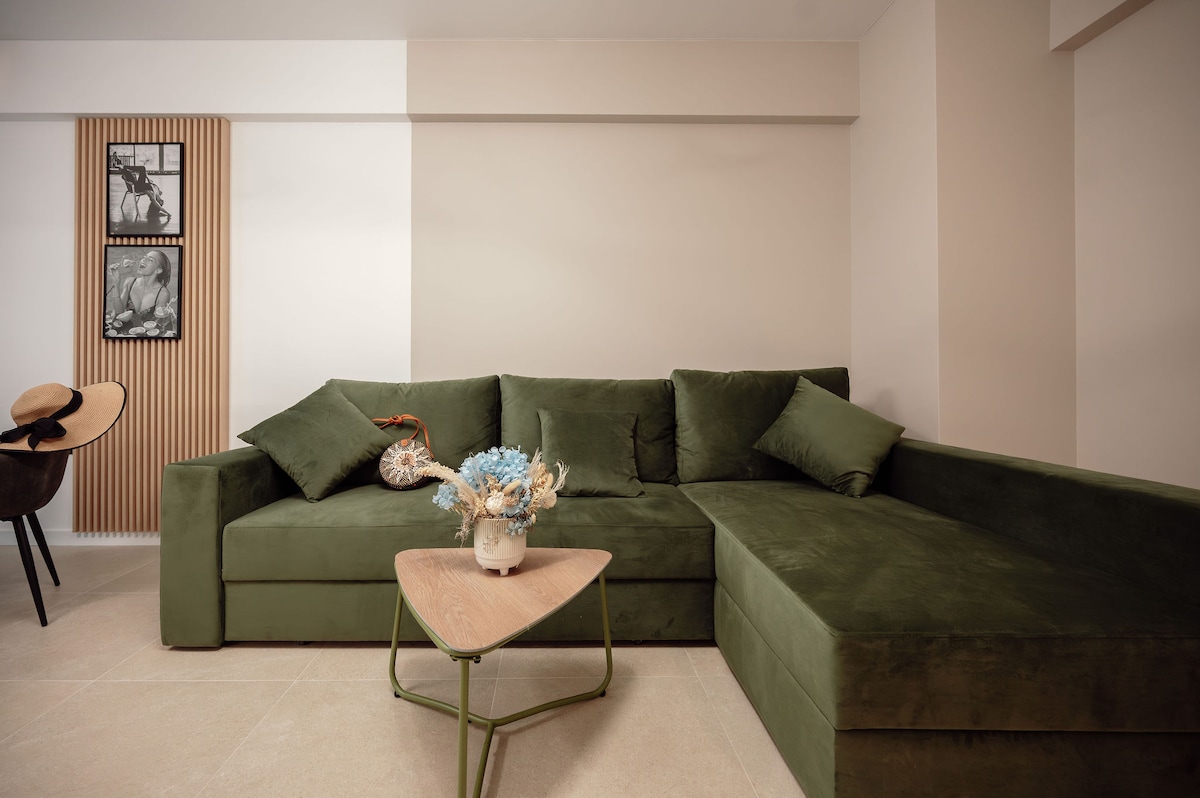Minty Apartment in Odyssey Spa Pools and Parking — Apartament — închiriere de vacanță în Alezzi Odyssey, Mamaia Nord, Constanța, România — fotografia 6 a proprietății | Aqua Vista Rentals