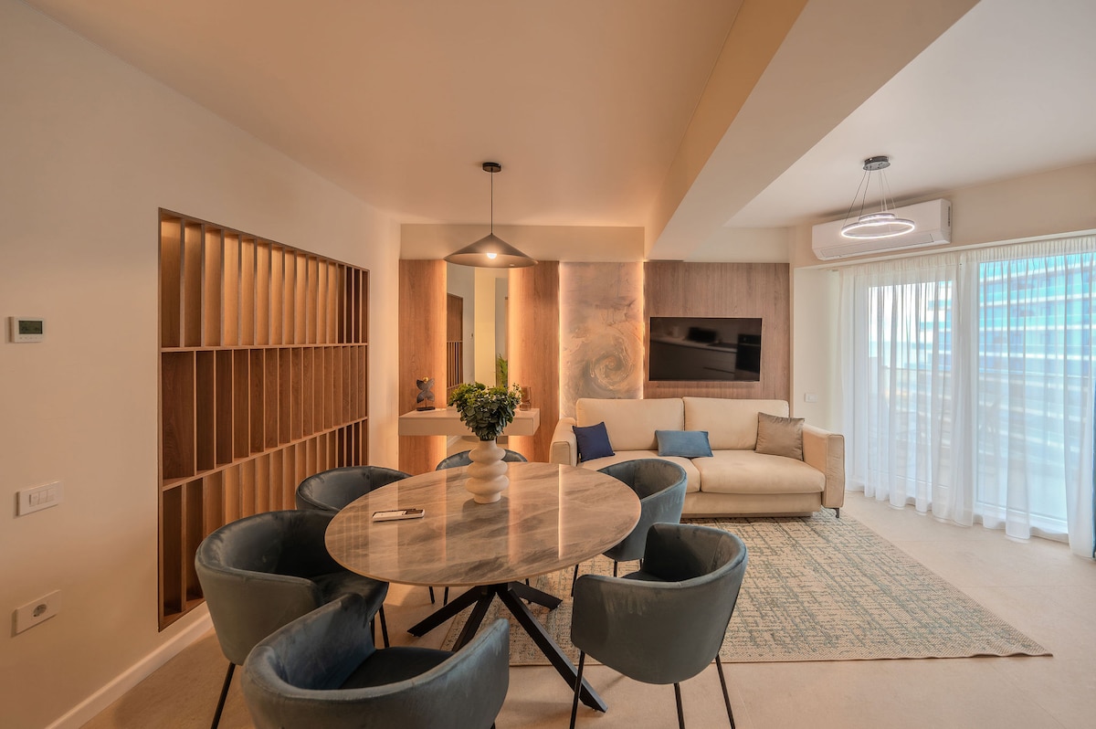 AC-809-Acove Collection (79 SQM. 2BD Studio Sea View) — Studio — închiriere de vacanță cu vedere la mare în Aqua Cullinan Resort & SPA, Mamaia Nord, Constanța, România — fotografia 8 a proprietății | Aqua Vista Rentals