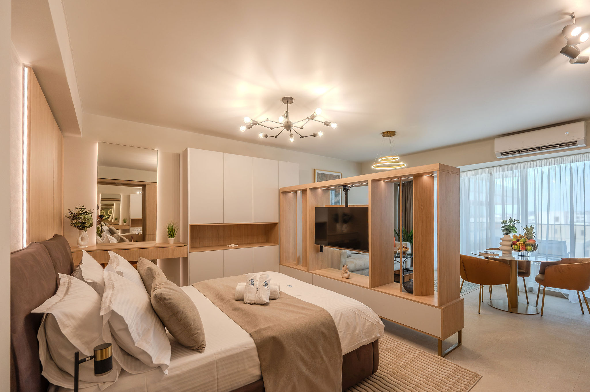 AC-823-Spectre V1 Collection (60 SQM Studio Sea View) — Studio — închiriere de vacanță cu vedere la mare în Aqua Cullinan Resort & SPA, Mamaia Nord, Constanța, România — fotografia 4 a proprietății | Aqua Vista Rentals