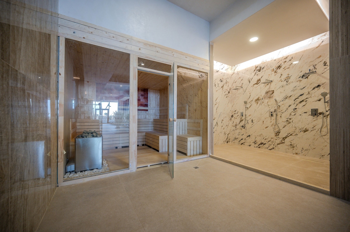 AC-406-Ghost Collection (145 SQM 2BD Sea View Premium) — Apartament — închiriere de vacanță cu vedere la mare în Aqua Cullinan Resort & SPA, Mamaia Nord, Constanța, România — fotografia 8 a proprietății | Aqua Vista Rentals