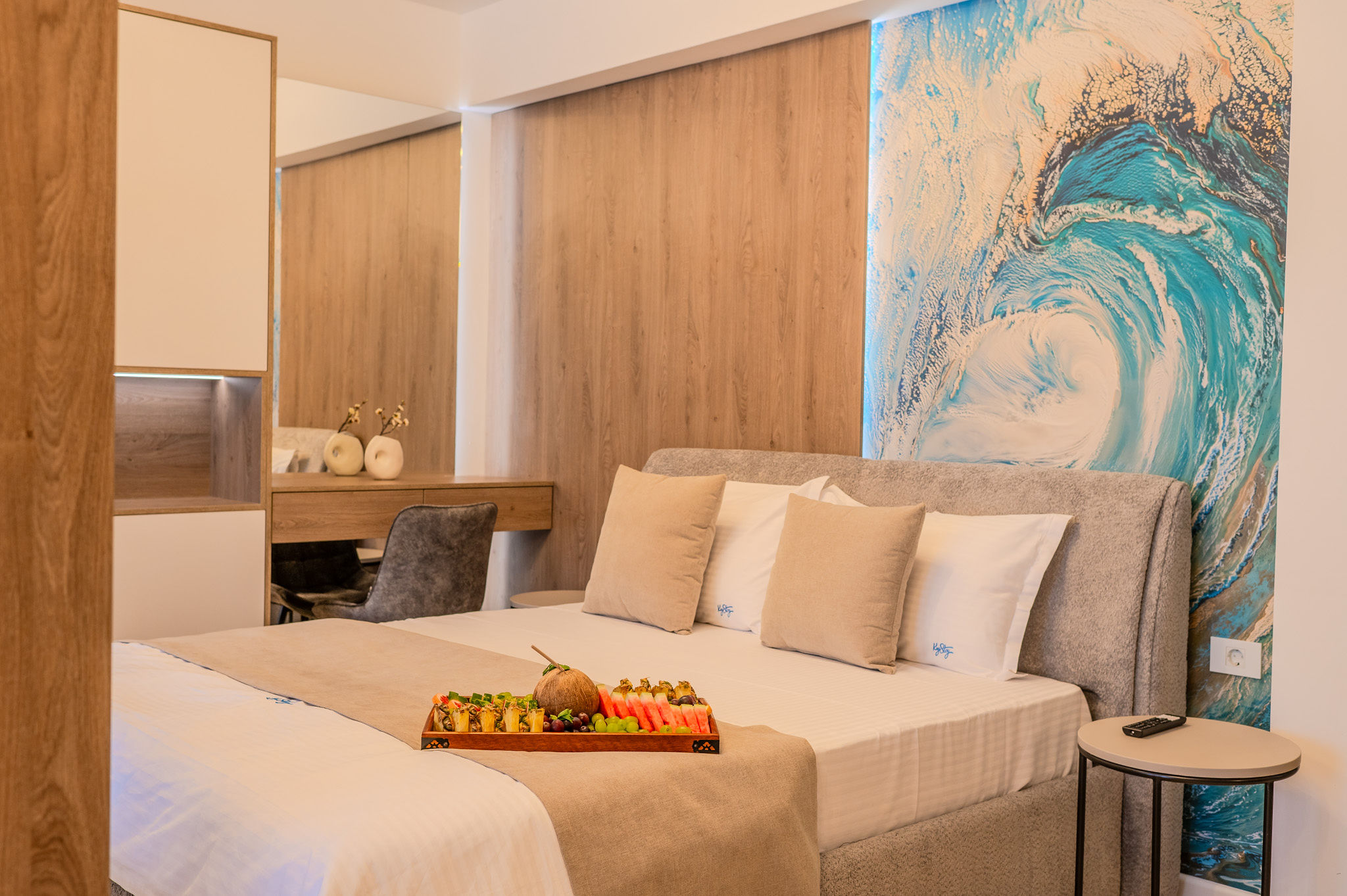 AC-412-Spectre Collection (60 SQM Studio Sea View) — Studio — închiriere de vacanță cu vedere la mare în Aqua Cullinan Resort & SPA, Mamaia Nord, Constanța, România — fotografia 4 a proprietății | Aqua Vista Rentals