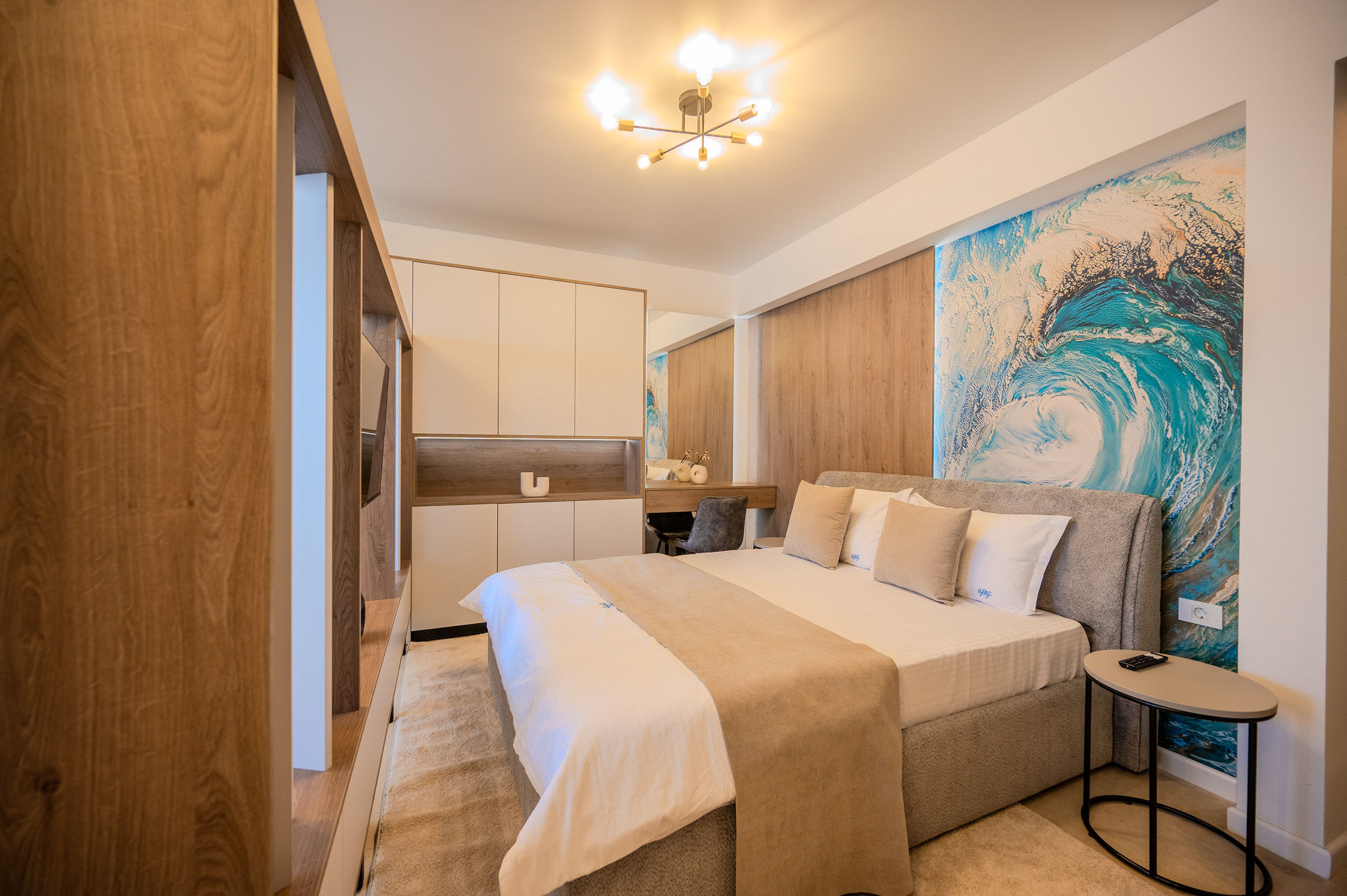 AC-412-Spectre Collection (60 SQM Studio Sea View) — Studio — închiriere de vacanță cu vedere la mare în Aqua Cullinan Resort & SPA, Mamaia Nord, Constanța, România — fotografia 8 a proprietății | Aqua Vista Rentals