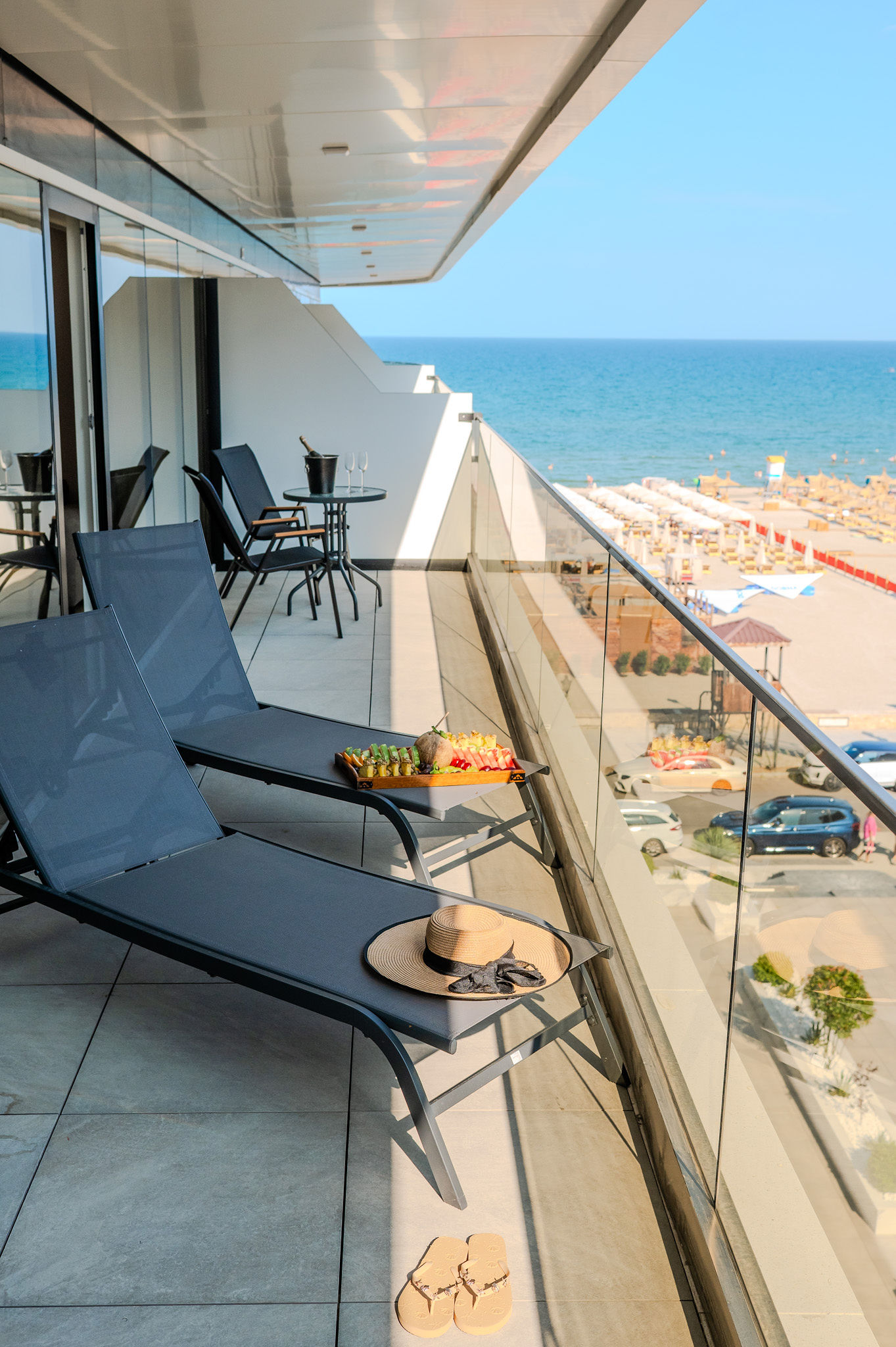 AC-421-Spectre Collection (60 SQM Studio Sea View) — Studio — sea-view vacation rental at Aqua Cullinan Resort & SPA, Mamaia Nord, Constanța, Romania — property photo 8 | Aqua Vista Rentals