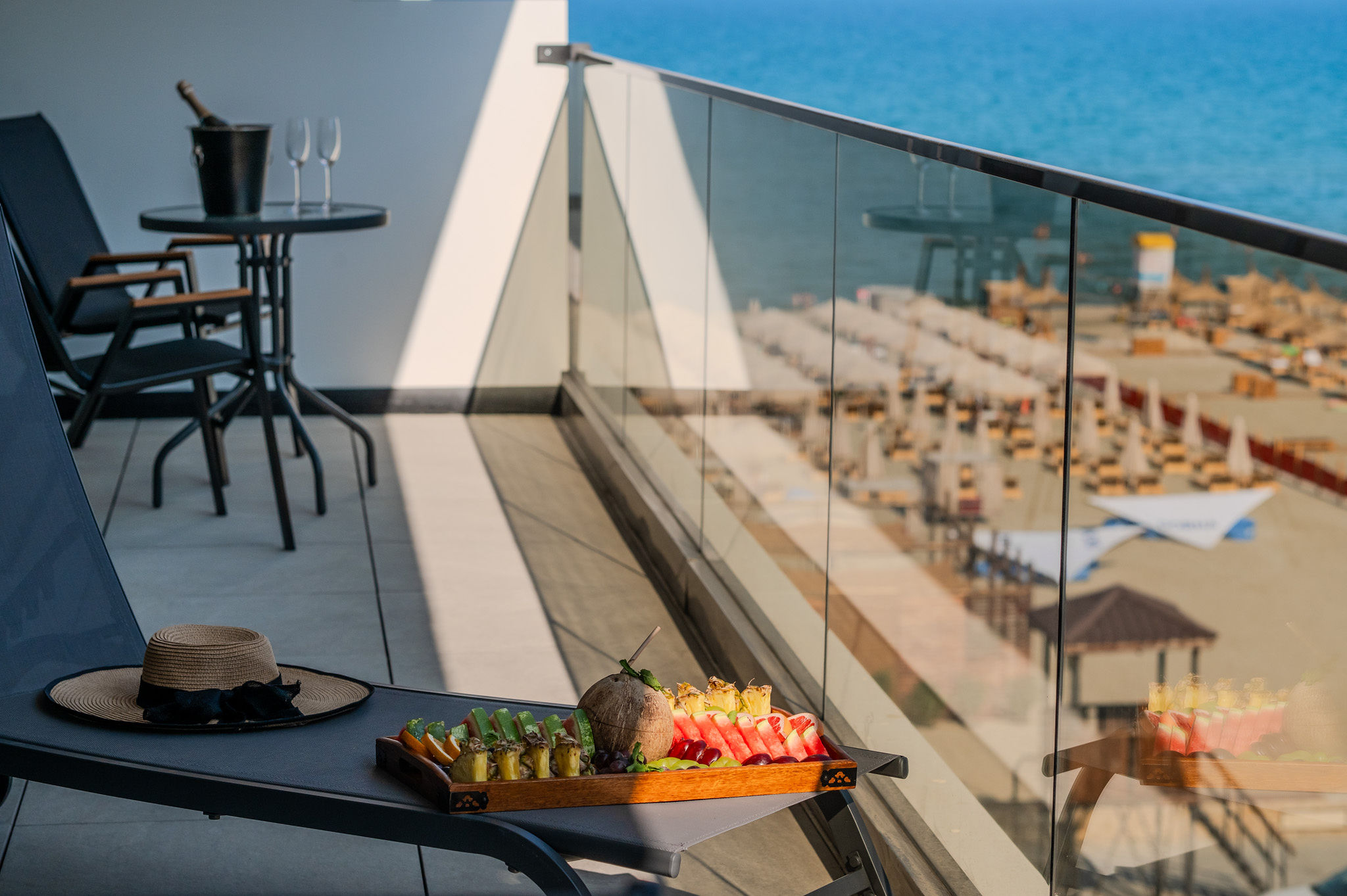 AC-428-Spectre Collection (60 SQM Studio Sea View) — Studio — închiriere de vacanță cu vedere la mare în Aqua Cullinan Resort & SPA, Mamaia Nord, Constanța, România — fotografia 7 a proprietății | Aqua Vista Rentals
