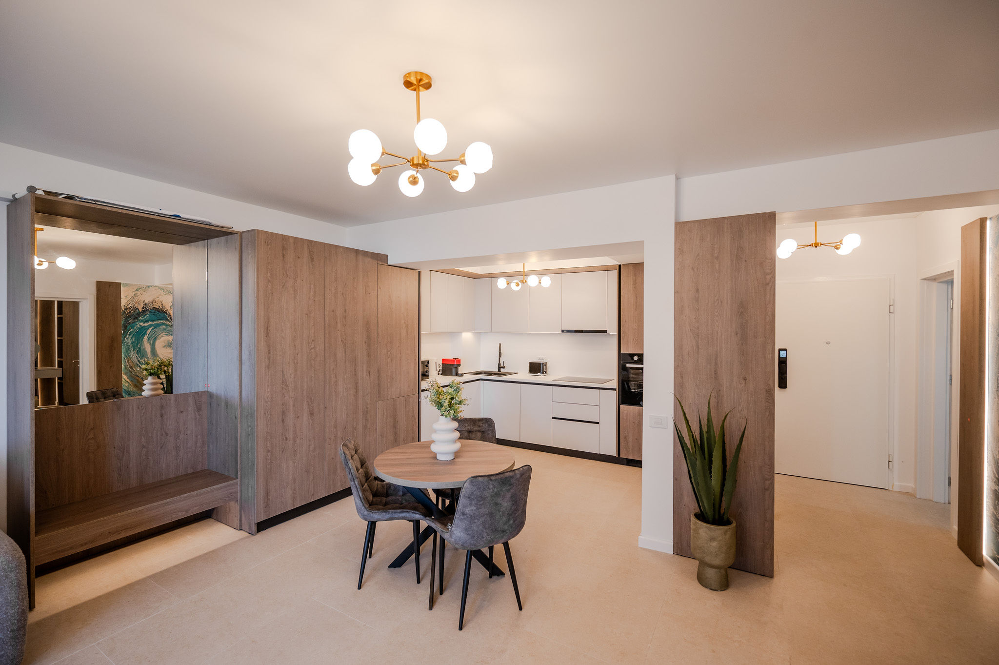AC-417-DropTail Collection (93 SQM 1BD Front Sea View) — Apartament — închiriere de vacanță cu vedere la mare în Aqua Cullinan Resort & SPA, Mamaia Nord, Constanța, România — fotografia 5 a proprietății | Aqua Vista Rentals