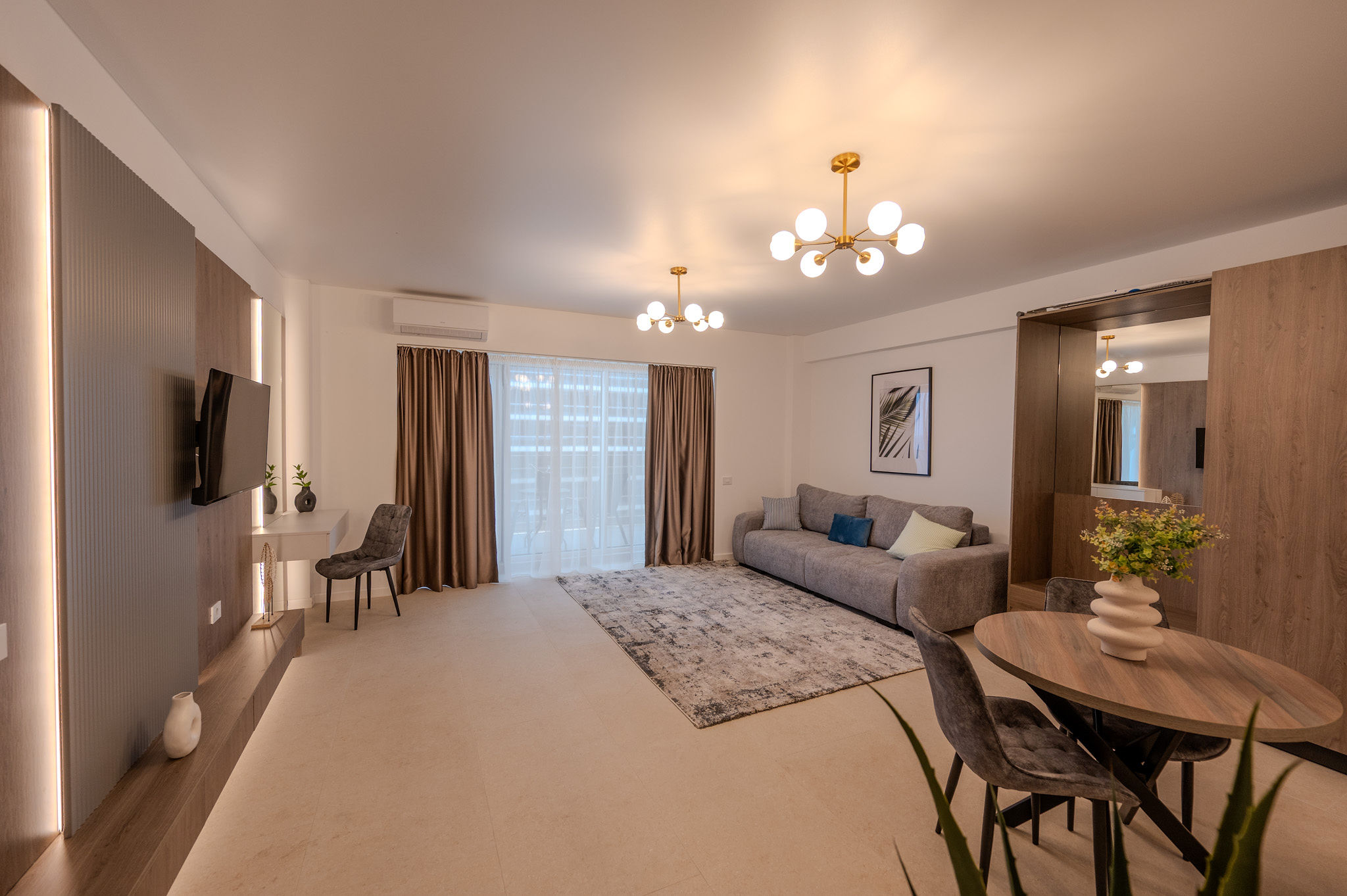 AC-417-DropTail Collection (93 SQM 1BD Front Sea View) — Apartament — închiriere de vacanță cu vedere la mare în Aqua Cullinan Resort & SPA, Mamaia Nord, Constanța, România — fotografia 8 a proprietății | Aqua Vista Rentals