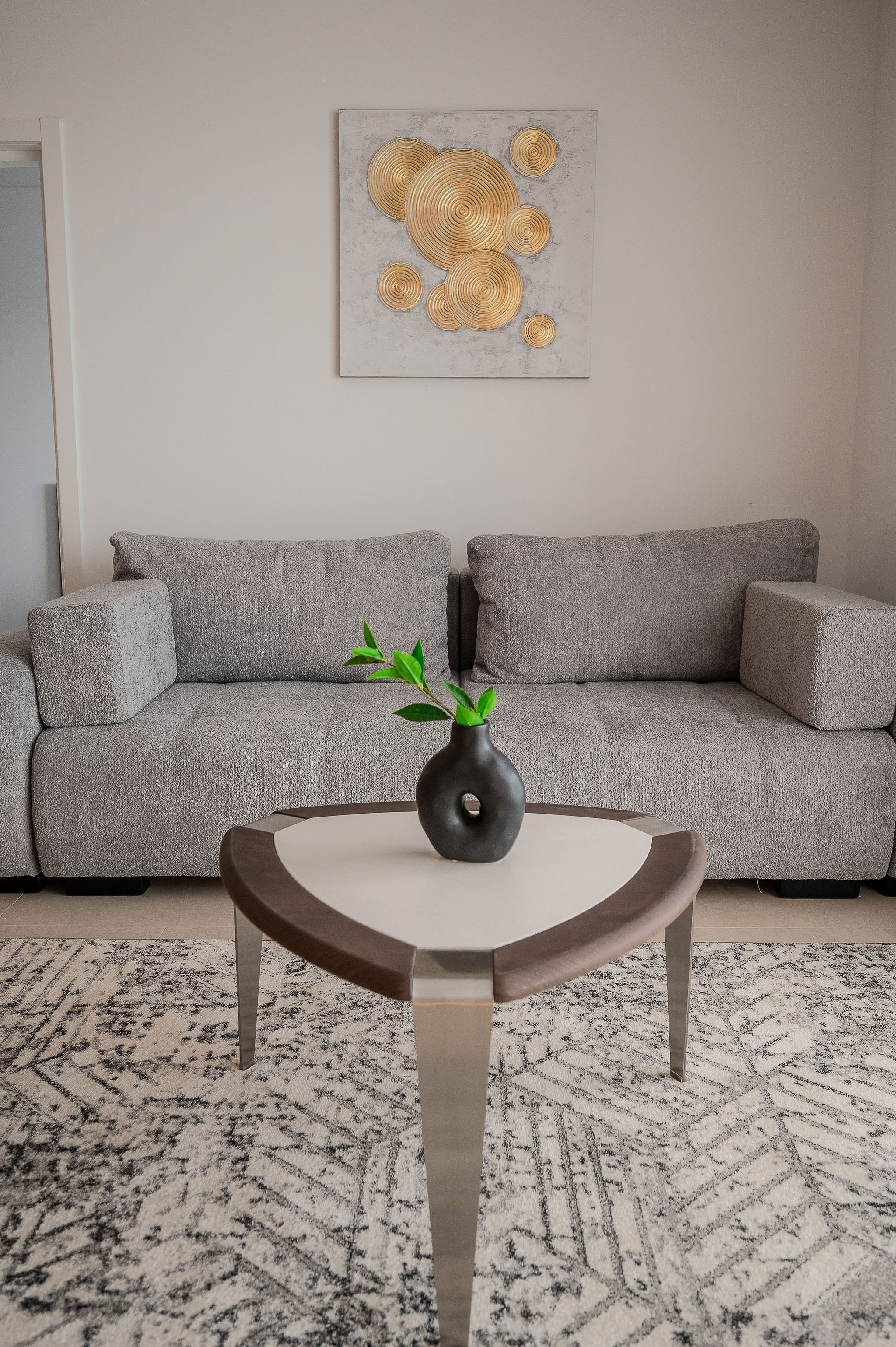 AC-413-Dawn Collection (90 SQM 1BD Front Sea View) — Apartament — închiriere de vacanță cu vedere la mare în Aqua Cullinan Resort & SPA, Mamaia Nord, Constanța, România — fotografia 3 a proprietății | Aqua Vista Rentals