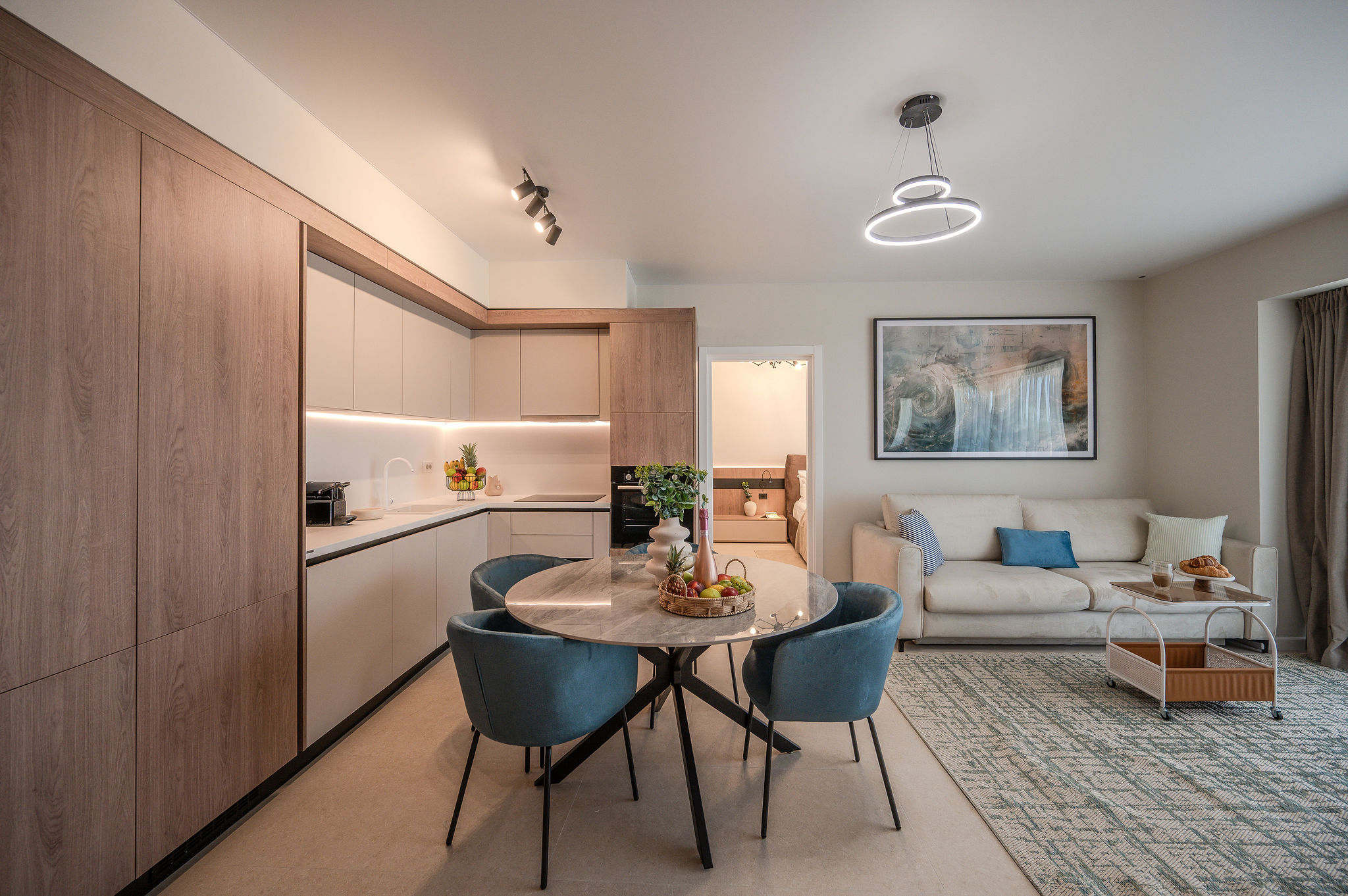 AC-913-Dawn Collection (90 SQM 1BD Front Sea View) — Διαμέρισμα — κατάλυμα διακοπών με θέα στη θάλασσα στο Aqua Cullinan Resort & SPA, Mamaia Nord, Κωνστάντζα, Ρουμανία — φωτογραφία 3 του καταλύματος | Aqua Vista Rentals