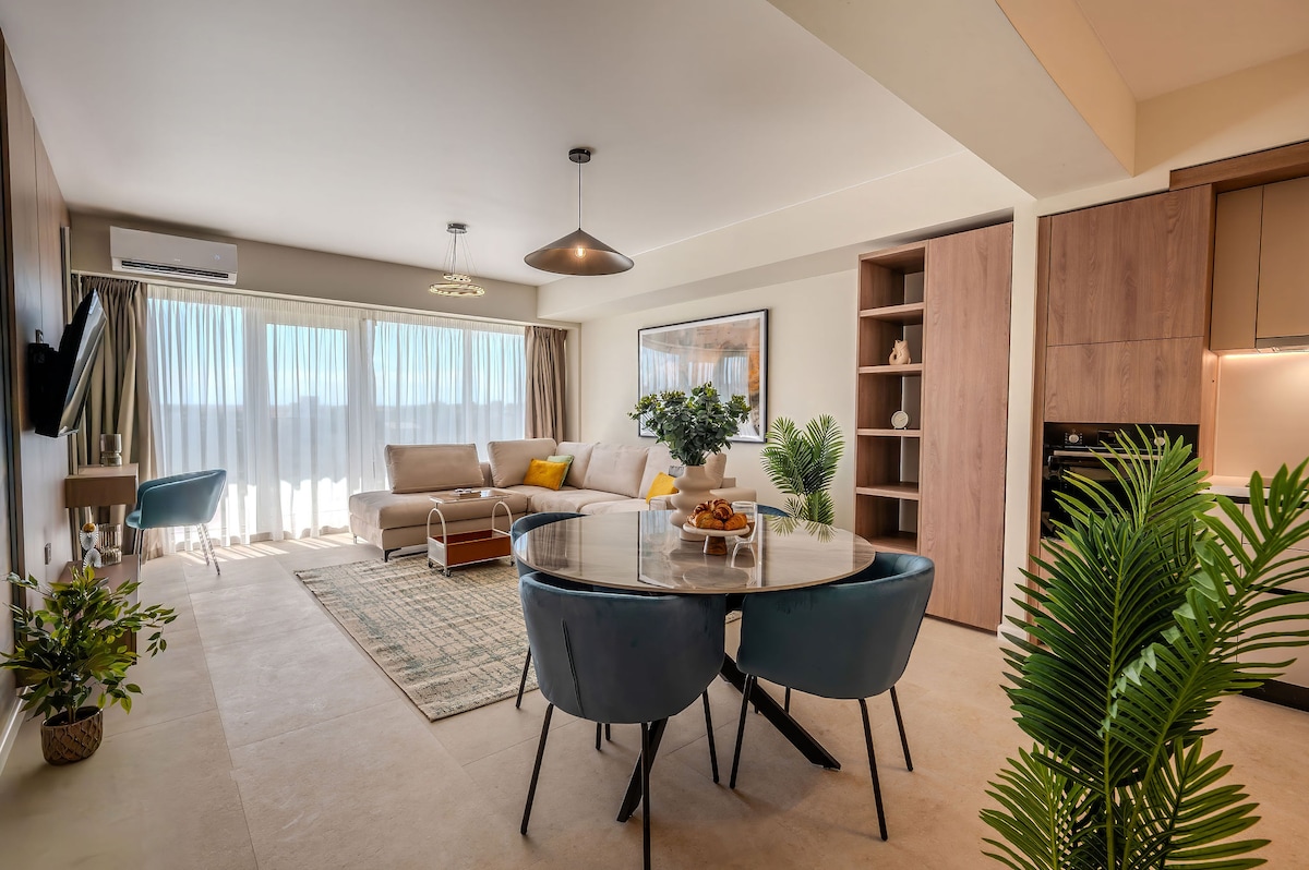 AC-801-Silver Spirit Collection (104 SQM 1BD+ City View) — Apartment — city-view vacation rental at Aqua Cullinan Resort & SPA, Mamaia Nord, Constanța, Romania — property photo 5 | Aqua Vista Rentals