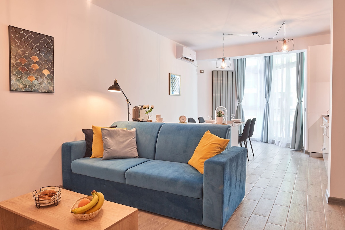 Vanilla Luxury Apartment Spa n Pool beach resort — Apartment — sea-view vacation rental at Alezzi Beach Resort, Mamaia Nord, Constanța, Romania — property photo 3 | Aqua Vista Rentals