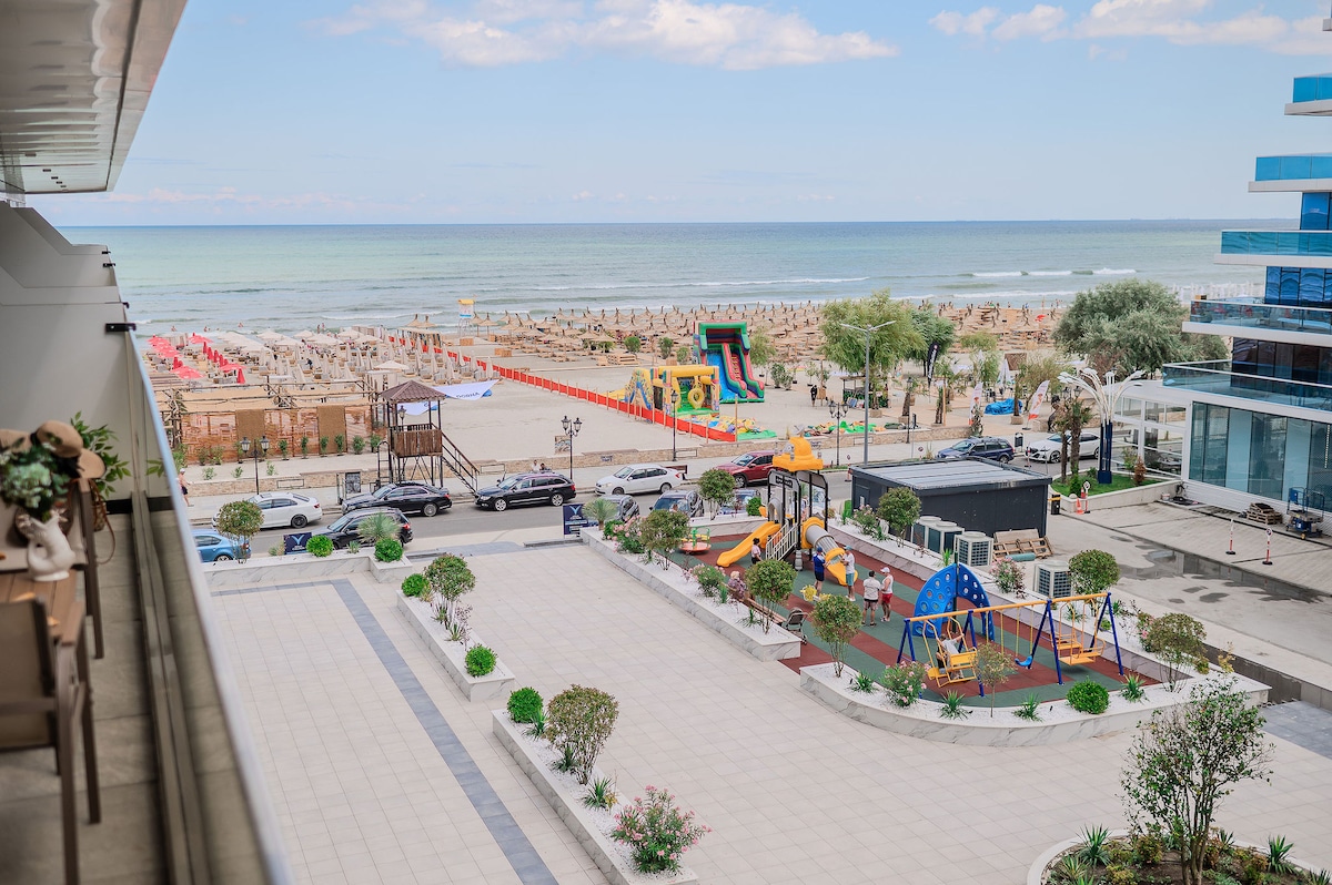 AC-322-Amphora (102 SQM 2BD Family Sea View) — Apartament — închiriere de vacanță cu vedere la mare în Aqua Cullinan Resort & SPA, Mamaia Nord, Constanța, România — fotografia 7 a proprietății | Aqua Vista Rentals