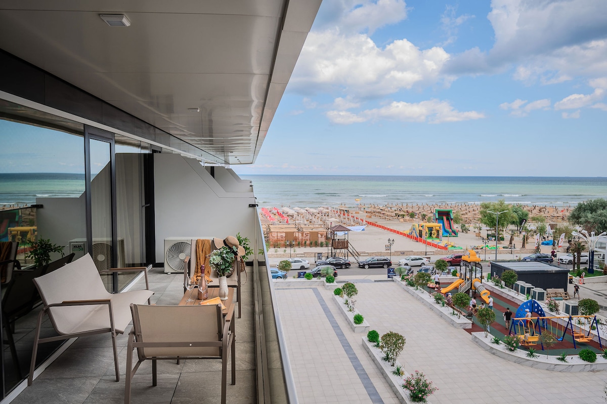 AC-322-Amphora (102 SQM 2BD Family Sea View) — Apartament — închiriere de vacanță cu vedere la mare în Aqua Cullinan Resort & SPA, Mamaia Nord, Constanța, România — fotografia 8 a proprietății | Aqua Vista Rentals
