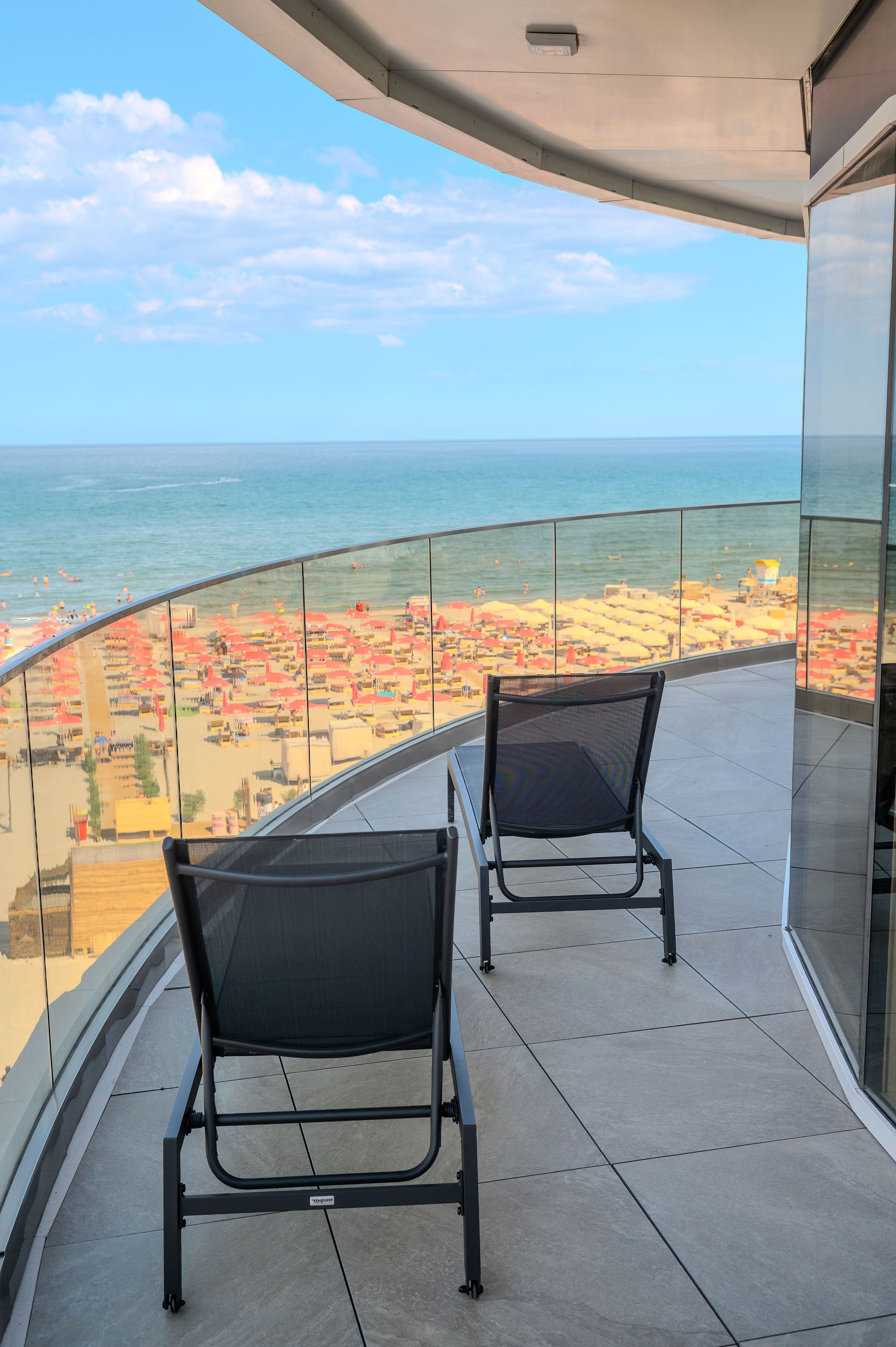 AC-418-Phantom Collection (144 SQM 2BD Panoramic Front Sea View) — Apartment — sea-view vacation rental at Aqua Cullinan Resort & SPA, Mamaia Nord, Constanța, Romania — main property photo | Aqua Vista Rentals