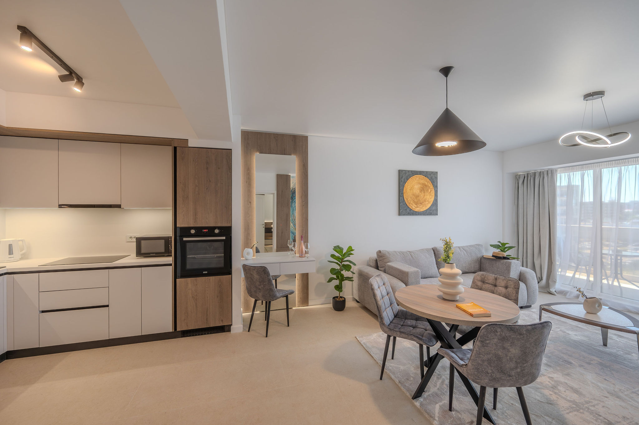 AC-401-Silver Spirit Collection (104 SQM 1BD+ City View) — Apartment — city-view vacation rental at Aqua Cullinan Resort & SPA, Mamaia Nord, Constanța, Romania — property photo 3 | Aqua Vista Rentals