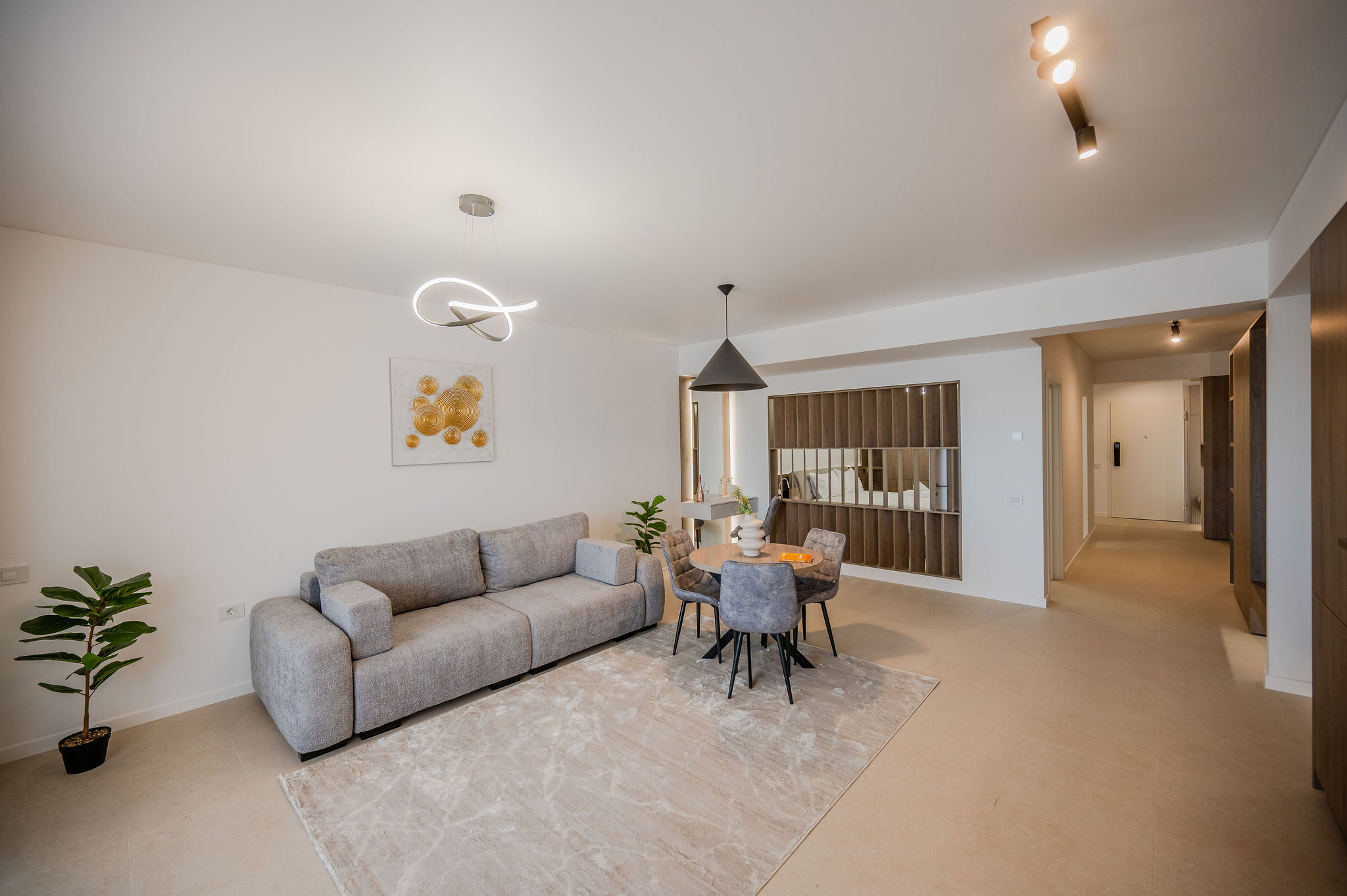 AC-432-Silver Shadow Collection (89 SQM 1BD City View) — Apartament — închiriere de vacanță cu vedere la oraș în Aqua Cullinan Resort & SPA, Mamaia Nord, Constanța, România — fotografia 8 a proprietății | Aqua Vista Rentals
