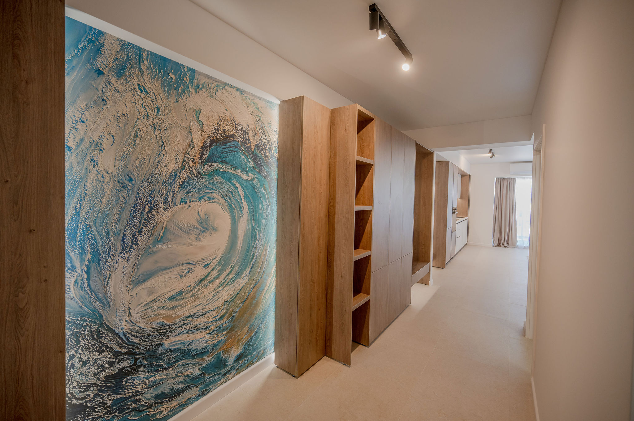 AC-434-Silver Shadow Collection (89 SQM 1BD City View) — Apartament — închiriere de vacanță cu vedere la oraș în Aqua Cullinan Resort & SPA, Mamaia Nord, Constanța, România — fotografia 5 a proprietății | Aqua Vista Rentals