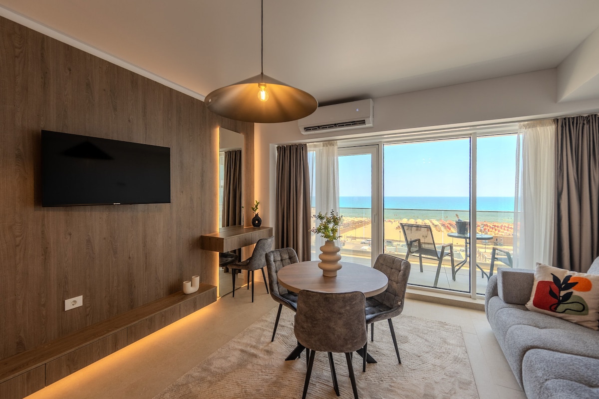 Ghost Collection (145 SQM 2BD Sea View Premium) — Apartament — închiriere de vacanță cu vedere la mare în Aqua Cullinan Resort & SPA, Mamaia Nord, Constanța, România — fotografia 8 a proprietății | Aqua Vista Rentals