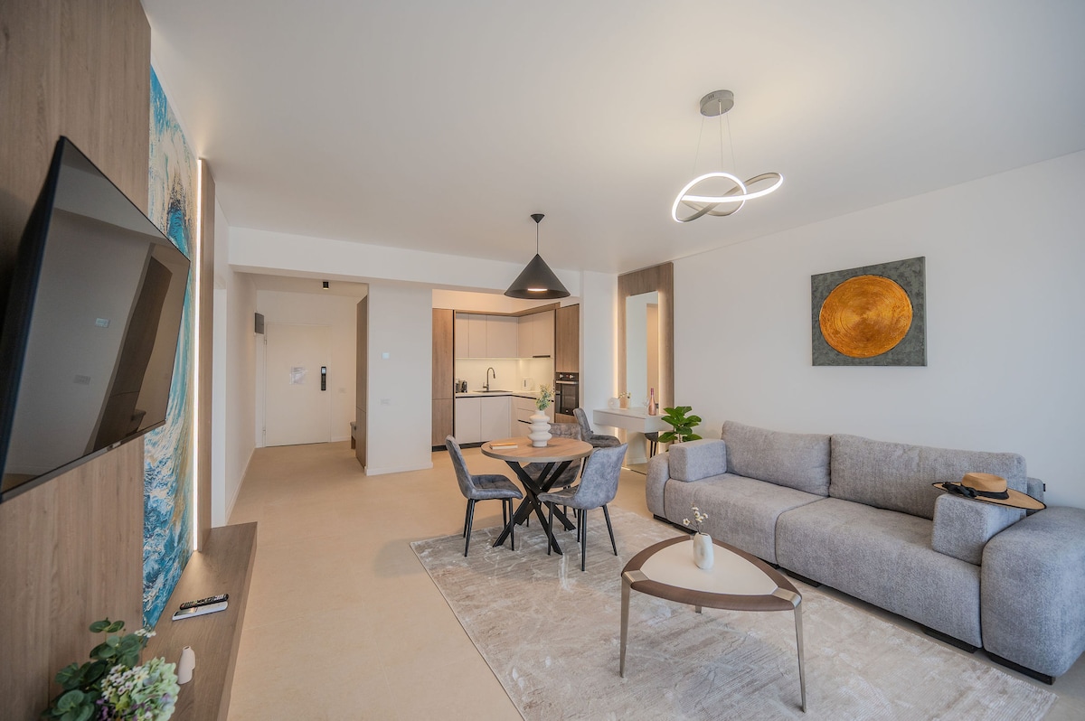AC-235-Silver Spirit Collection (104 SQM 1BD+ City View) — Apartment — city-view vacation rental at Aqua Cullinan Resort & SPA, Mamaia Nord, Constanța, Romania — property photo 7 | Aqua Vista Rentals