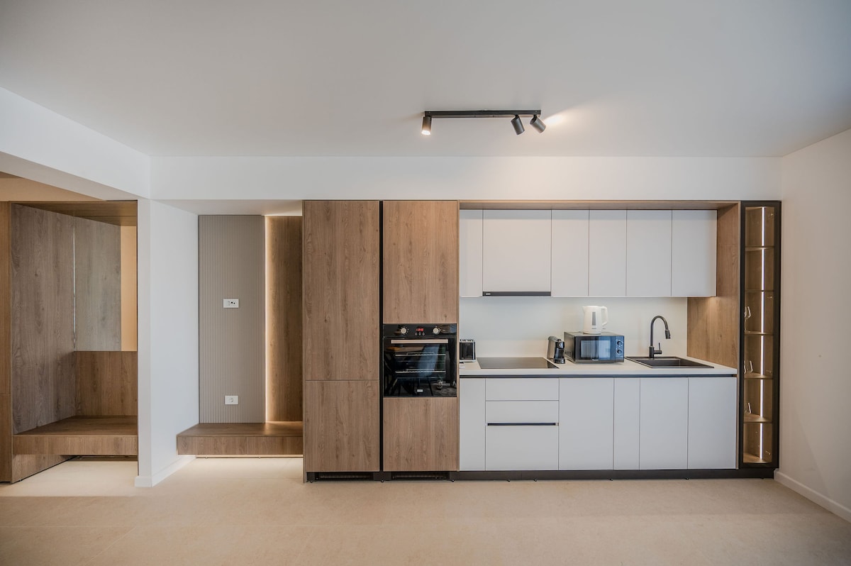 AC-233-Silver Shadow Collection (89 SQM 1BD City View) — Apartament — închiriere de vacanță cu vedere la oraș în Aqua Cullinan Resort & SPA, Mamaia Nord, Constanța, România — fotografia 7 a proprietății | Aqua Vista Rentals