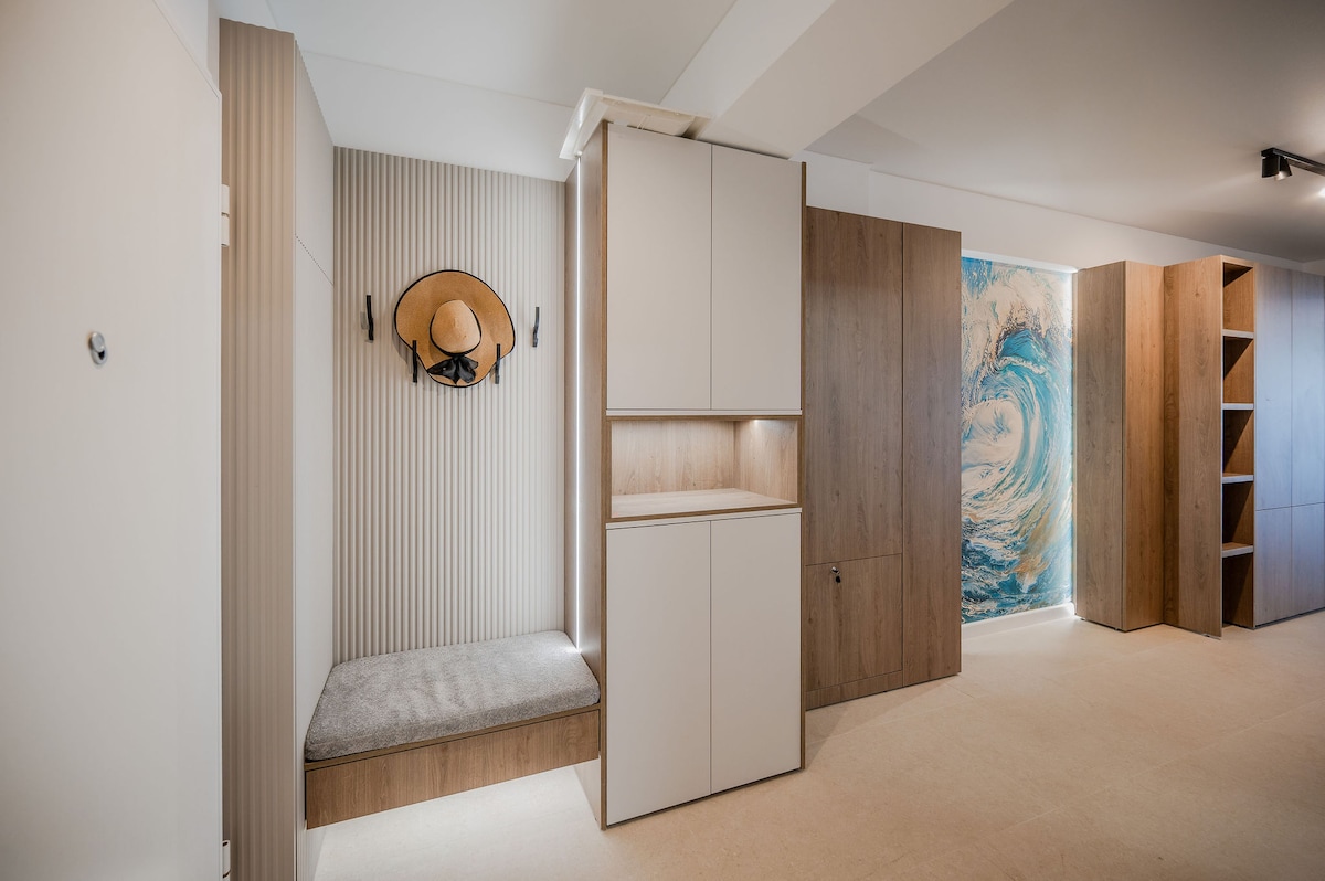 AC-233-Silver Shadow Collection (89 SQM 1BD City View) — Apartament — închiriere de vacanță cu vedere la oraș în Aqua Cullinan Resort & SPA, Mamaia Nord, Constanța, România — fotografia 8 a proprietății | Aqua Vista Rentals