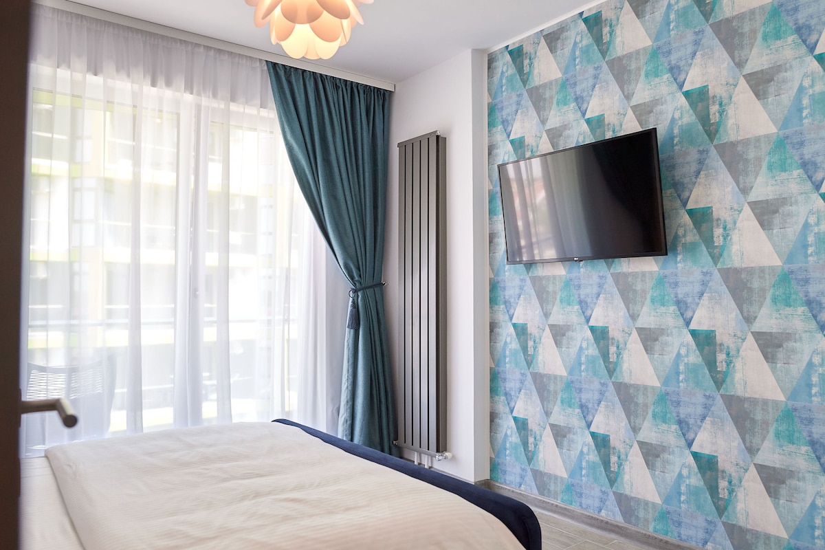 Black Sea Estate apartment Spa n Pool Beach Resort — Apartment — sea-view vacation rental at Alezzi Beach Resort, Mamaia Nord, Constanța, Romania — property photo 8 | Aqua Vista Rentals