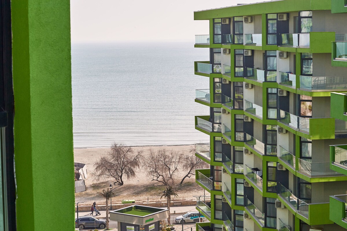 Sonnenstrand Apartment - Spa n Pool beach resort — Apartament — închiriere de vacanță cu vedere la mare în Alezzi Beach Resort, Mamaia Nord, Constanța, România — fotografia 7 a proprietății | Aqua Vista Rentals