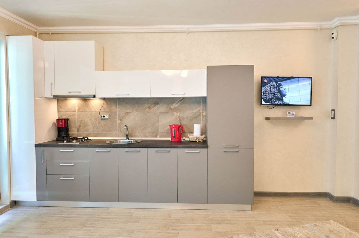 Moonlight Studio - Spa n Pools beach Resort — Studio — închiriere de vacanță cu vedere la mare în Alezzi Beach Resort, Mamaia Nord, Constanța, România — fotografia 6 a proprietății | Aqua Vista Rentals