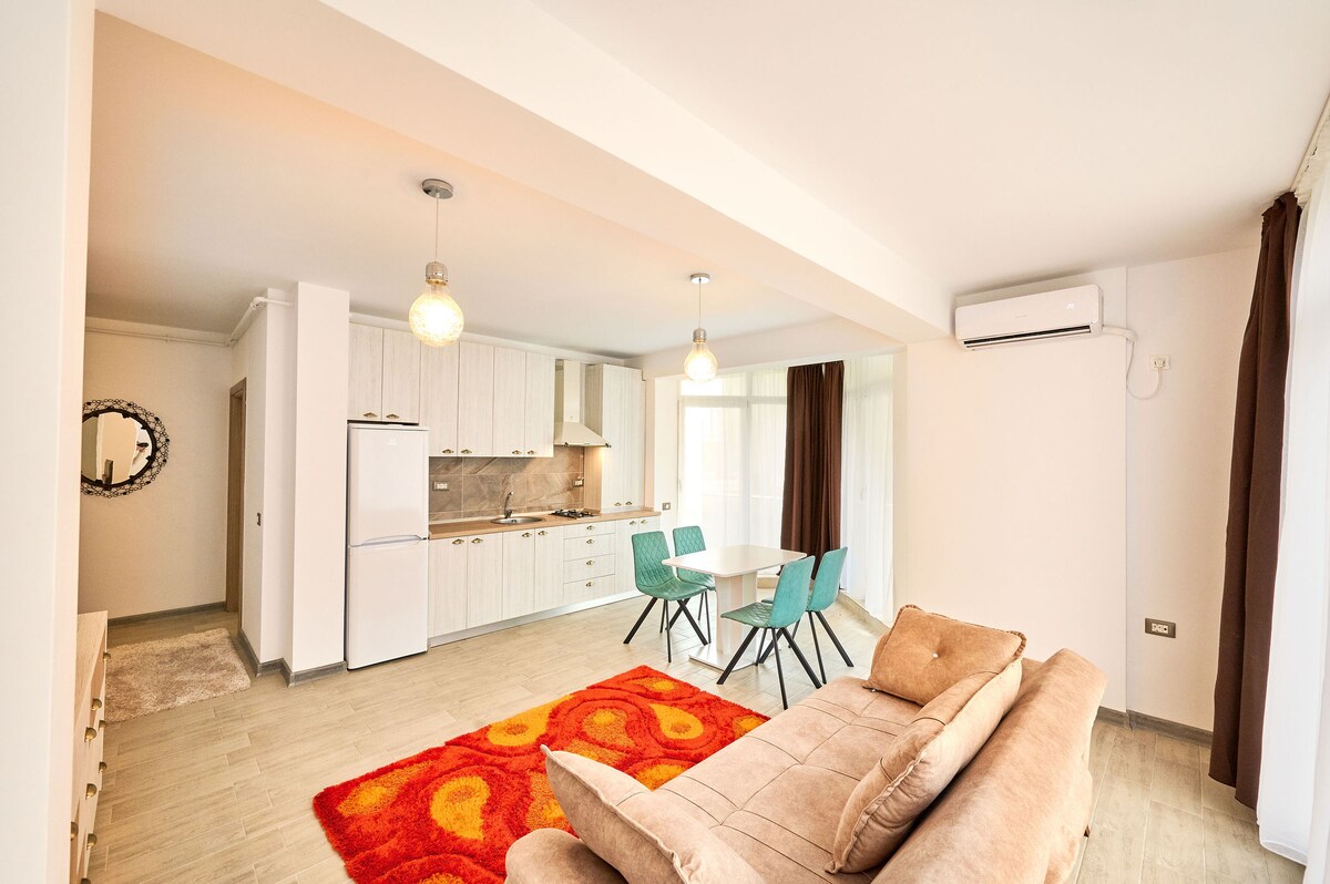 Fancy apartment in Spa n Pool Beach resort — Apartament — închiriere de vacanță în Alezzi Beach Resort, Mamaia Nord, Constanța, România — fotografia 5 a proprietății | Aqua Vista Rentals