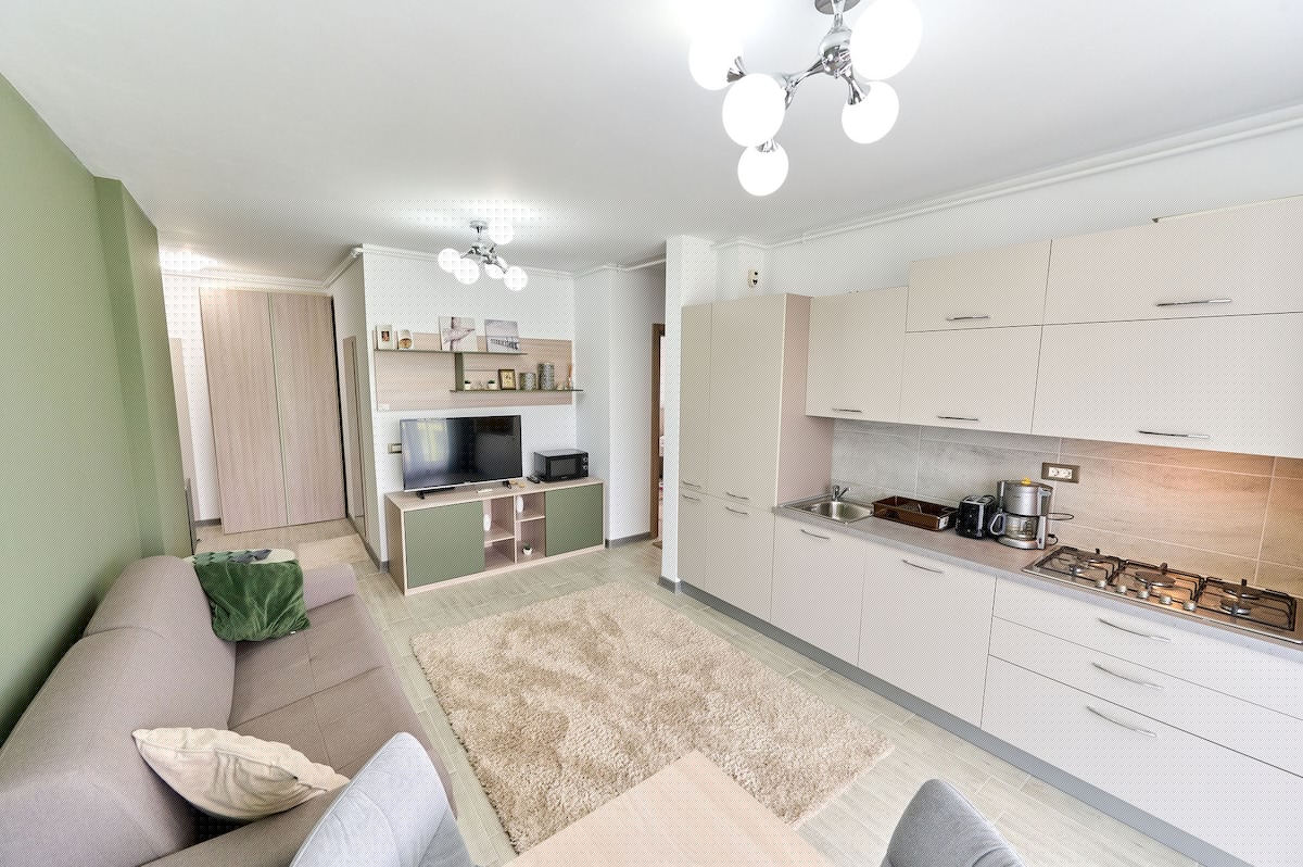 Olive apartment in Spa n Pool Resort-parking — Apartment — vacation rental at Alezzi Beach Resort, Mamaia Nord, Constanța, Romania — property photo 5 | Aqua Vista Rentals