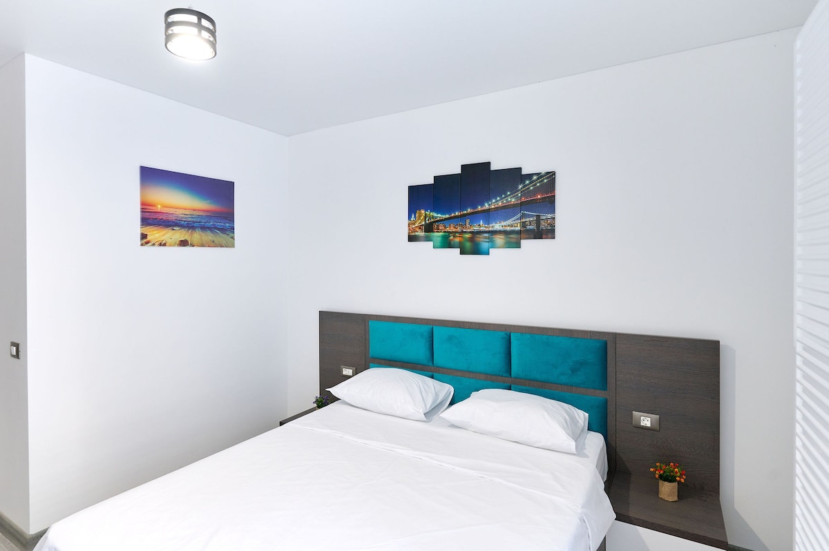 Turquoise Apartment Nord10 - Pool n Parking — Apartament — închiriere de vacanță în Nord10 by Alezzi, Mamaia Nord, Constanța, România — fotografia 8 a proprietății | Aqua Vista Rentals