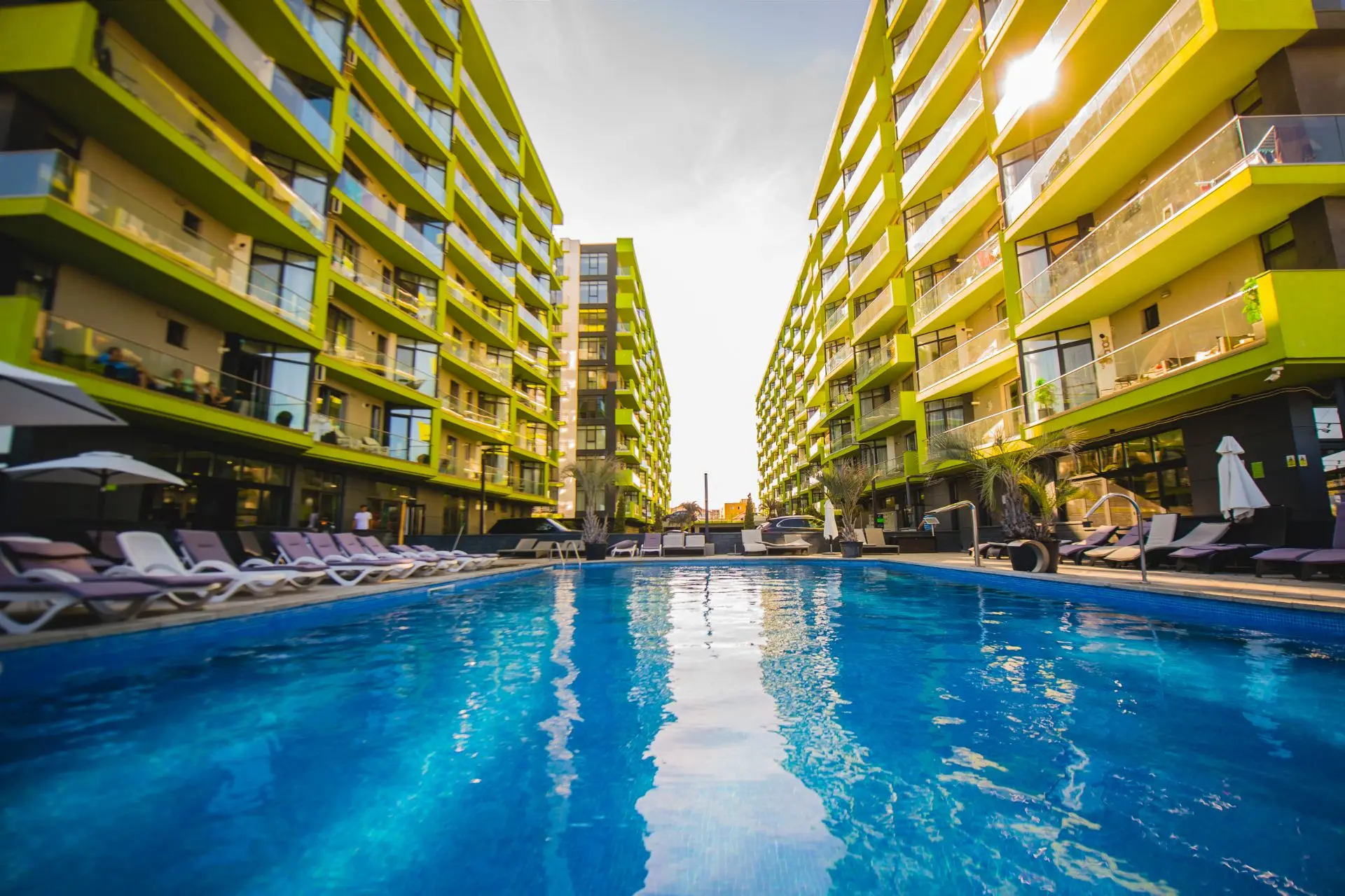Alezzi Beach Resort vacation rentals in Mamaia Nord, Constanța, Romania | Aqua Vista Rentals